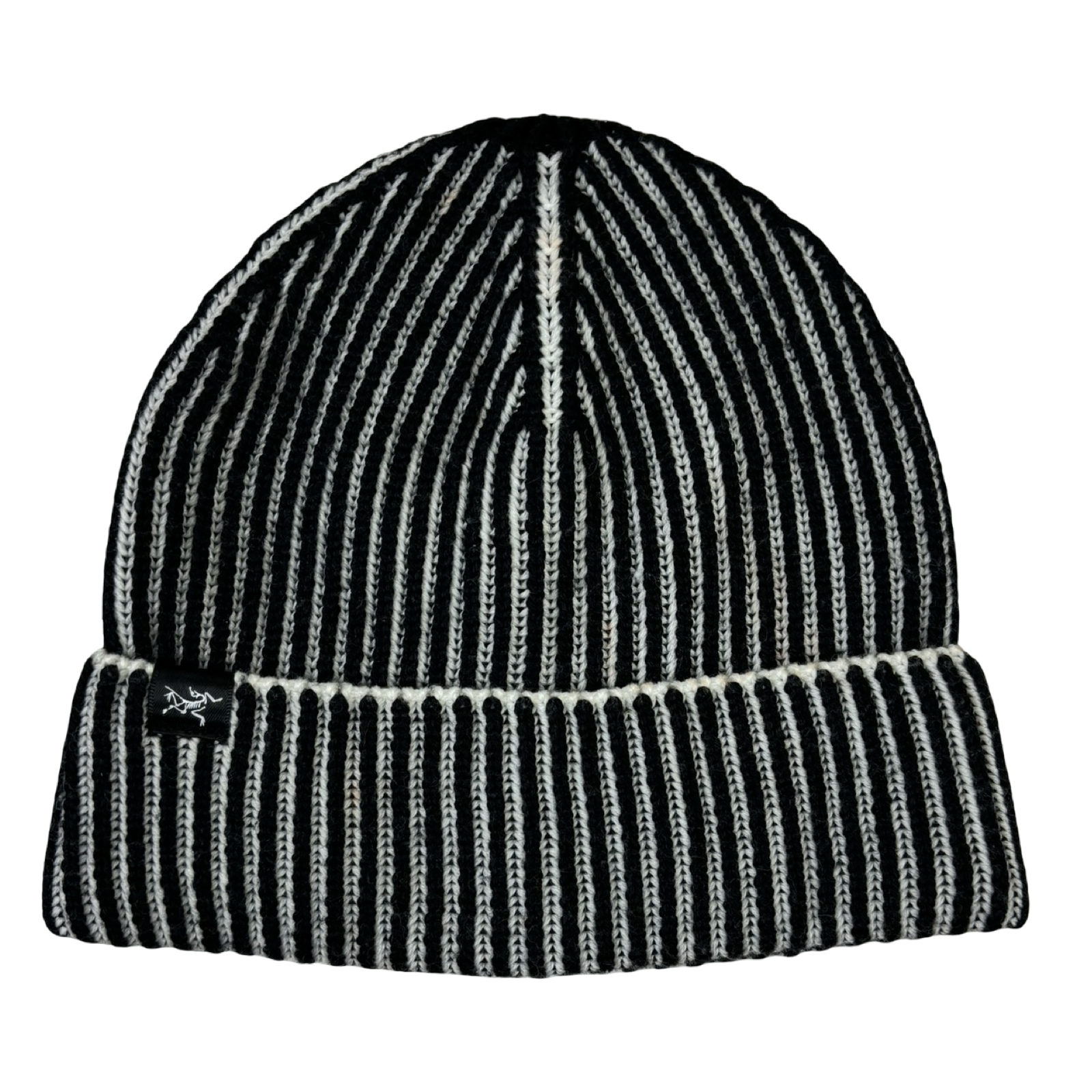 Arc’teryx Ribbed Knit Toque Black/White