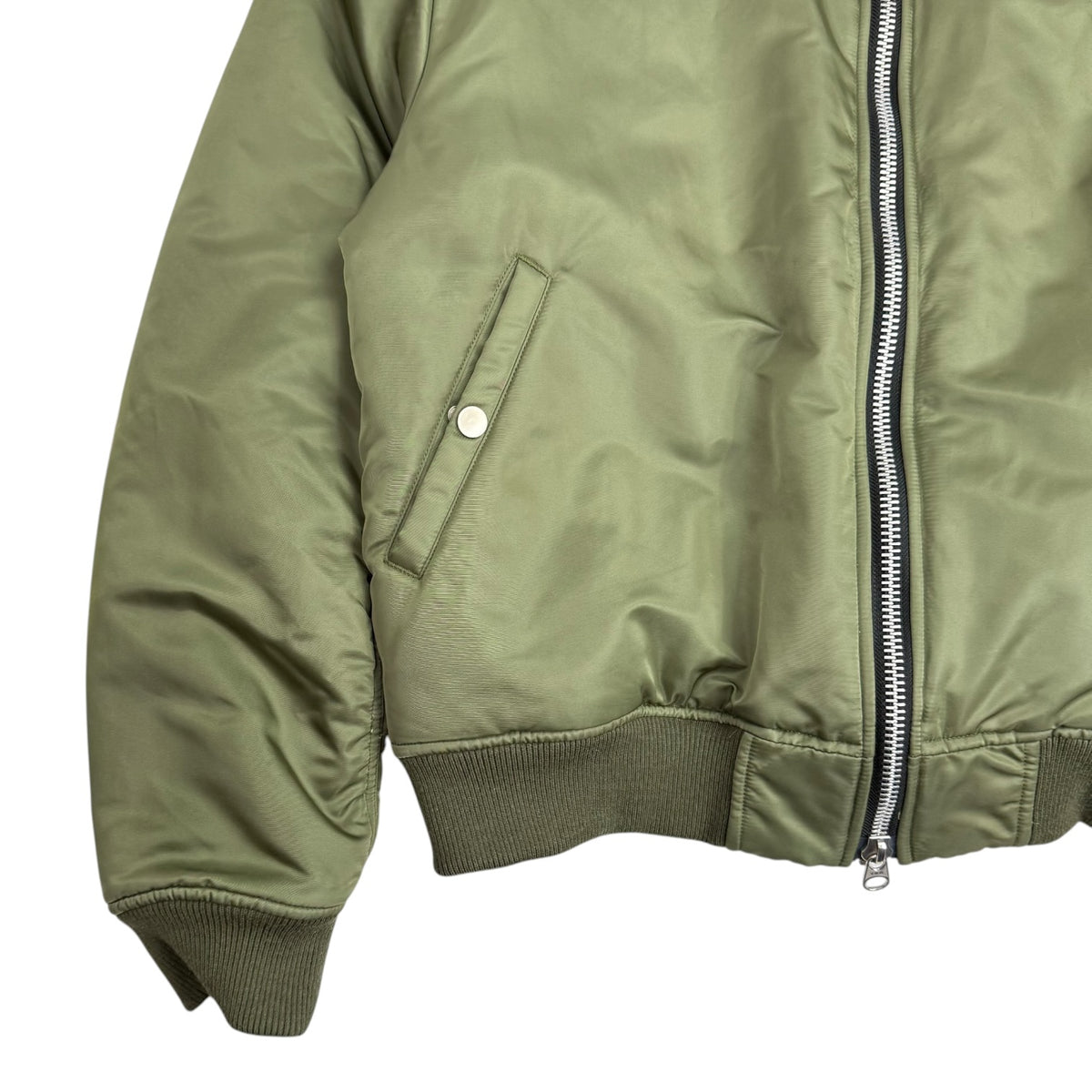 INSAIT Reversible Bomber Jacket Olive/White