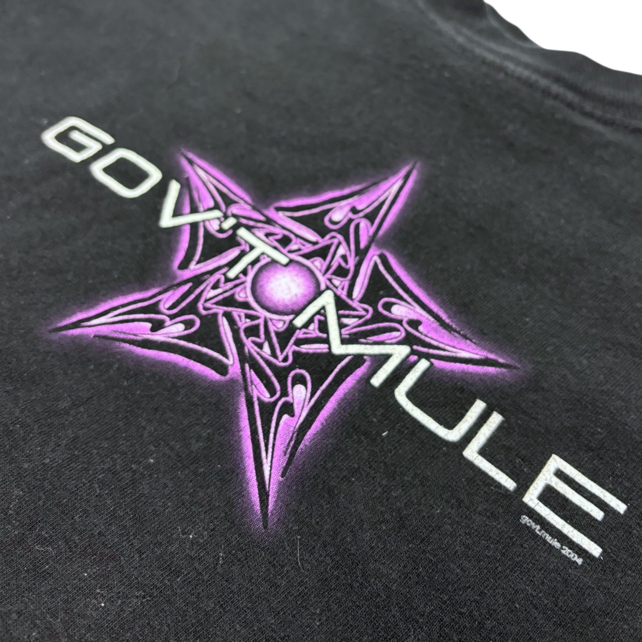 Vintage Y2K Gov't Mule Tribal Sleeve Flamer L/S T-Shirt