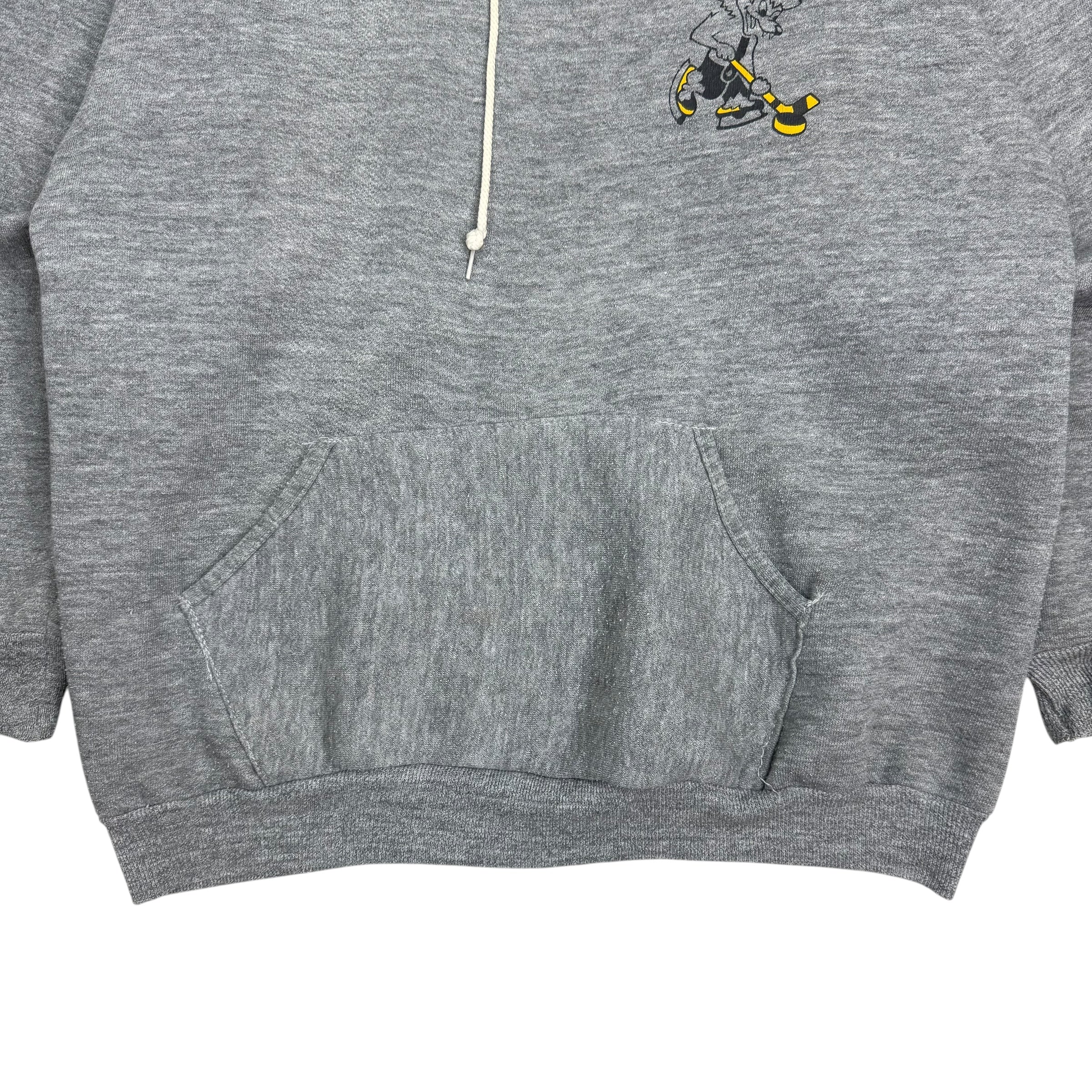 1970s Russell Athletics Hoodie Grey