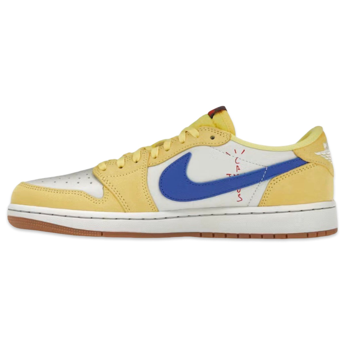 (W) Jordan 1 Low OG SP Travis Scott Canary