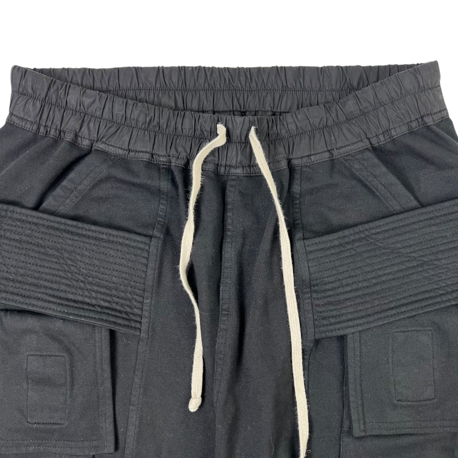Rick Owen’s DRKSHDW Creatch Cropped Cargo Trousers Black