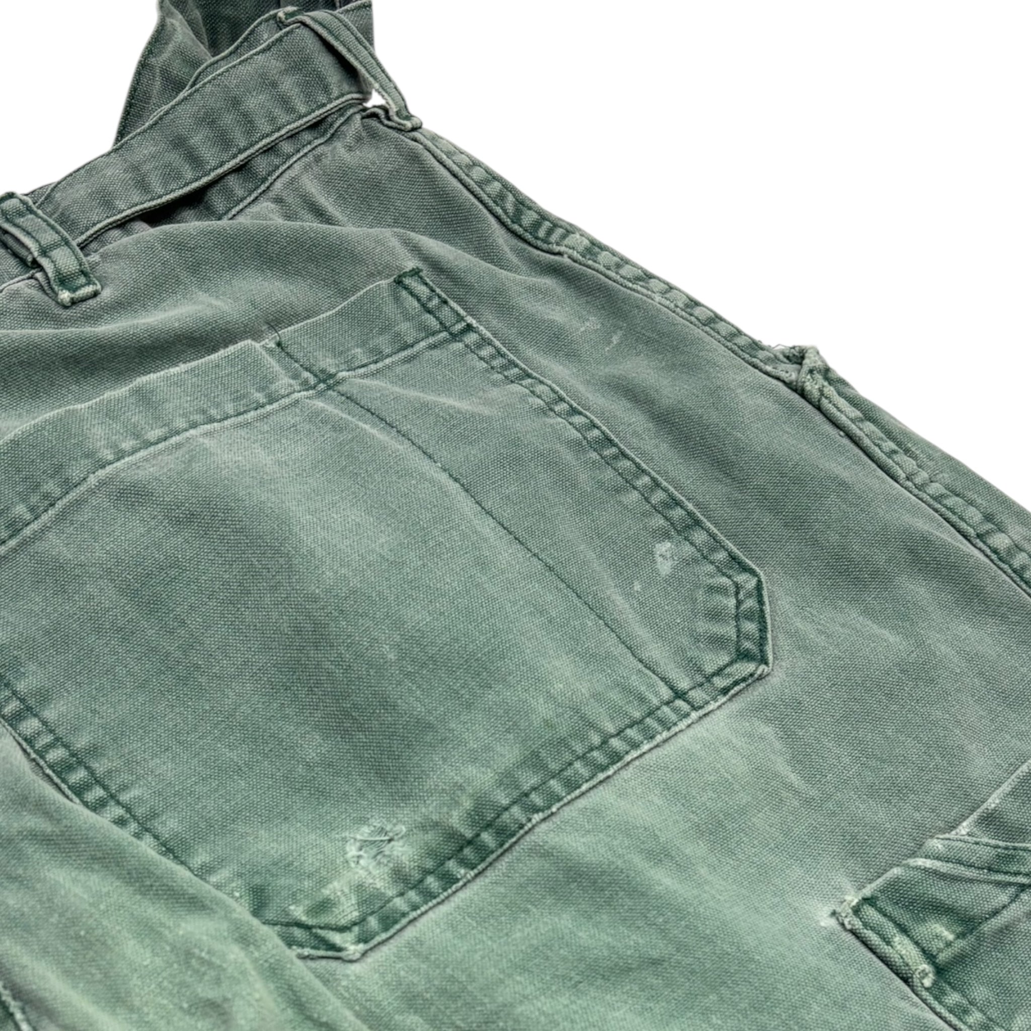Vintage Lee Valley Canadian Hike Bottoms Washed Teal