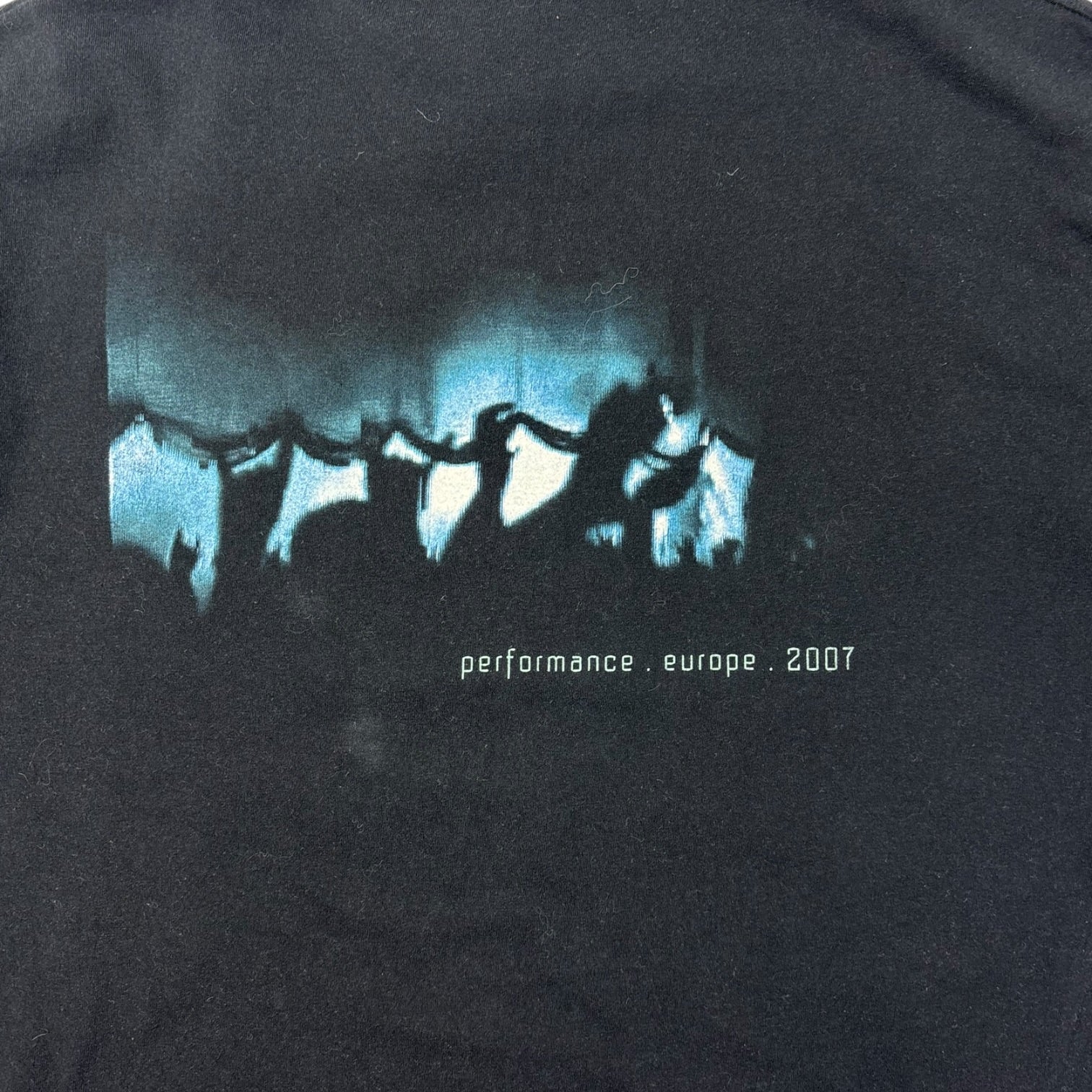 2007 Nine Inch Nails Performance T-Shirt Black