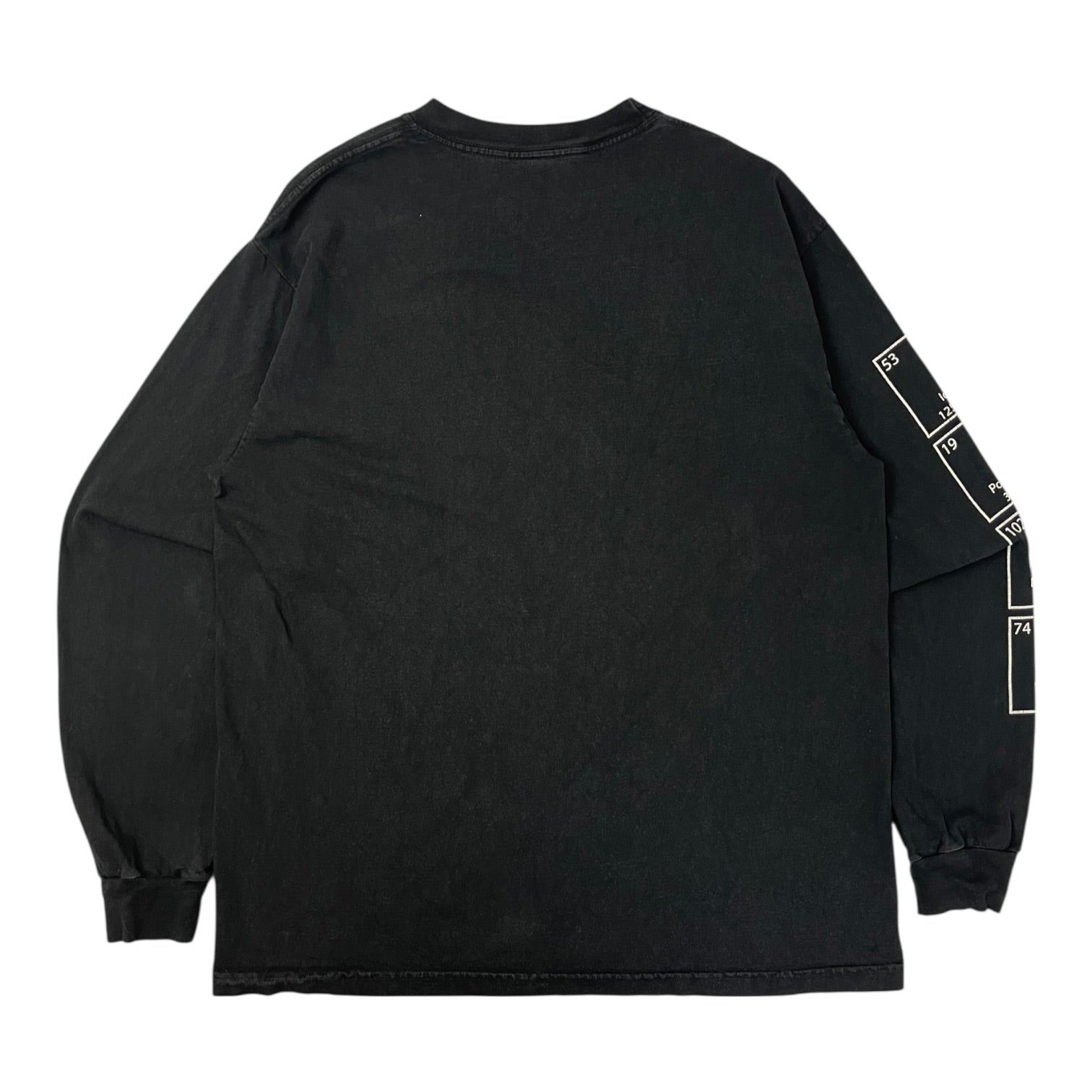 Dime MTL ‘I Know’ Periodic Elements L/S T-Shirt Black
