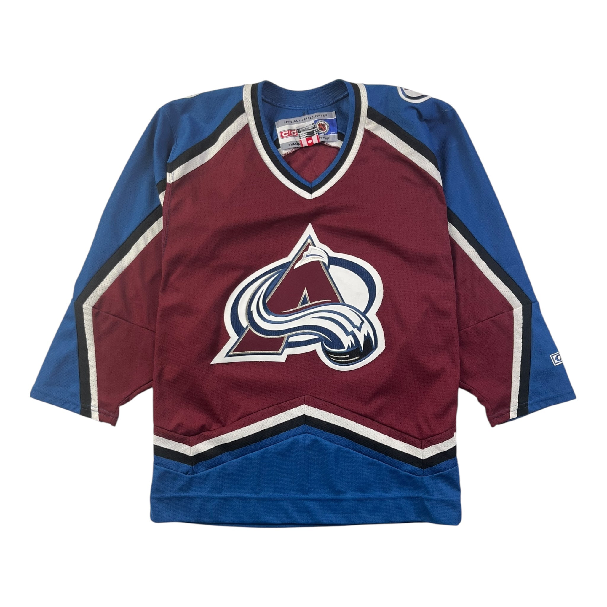 Colorado Avalanche Big Foot CCM Home Jersey