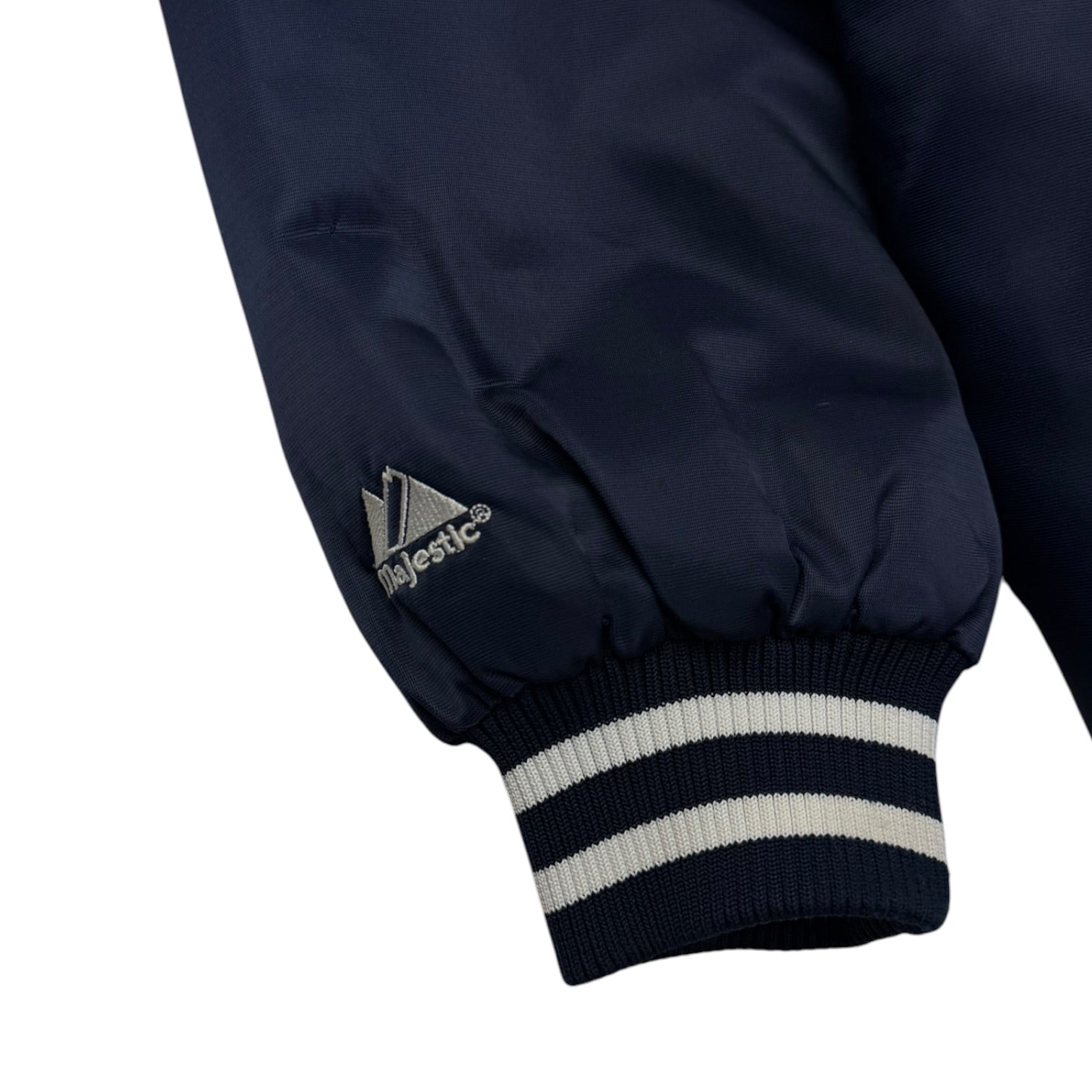 Vintage New York Yankees Majestic Satin Jacket Navy