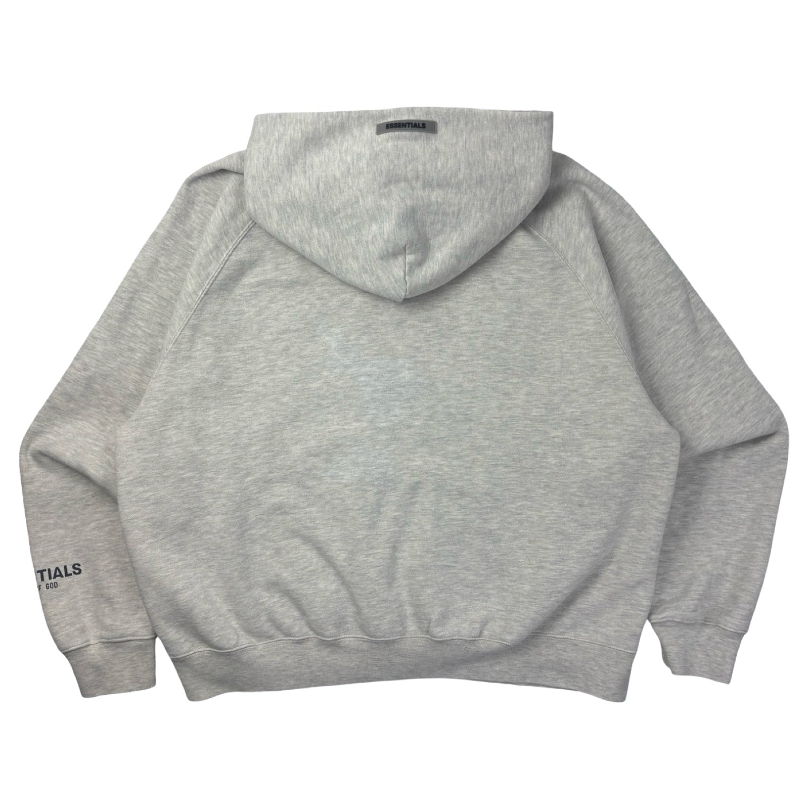 Fear Of God Essentials Pullover Hoodie Heather Oatmeal