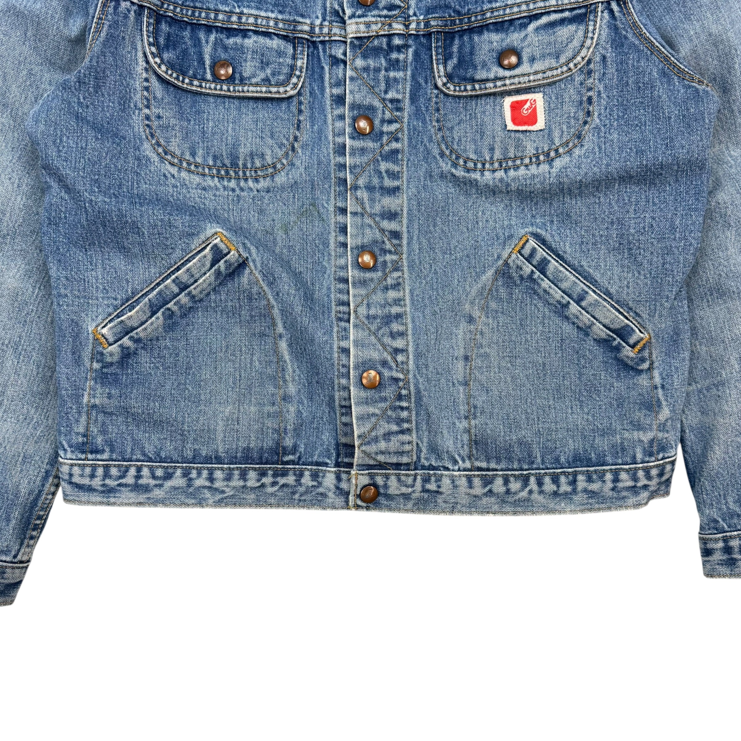 Vintage GWG Denim Jacket Dark Wash