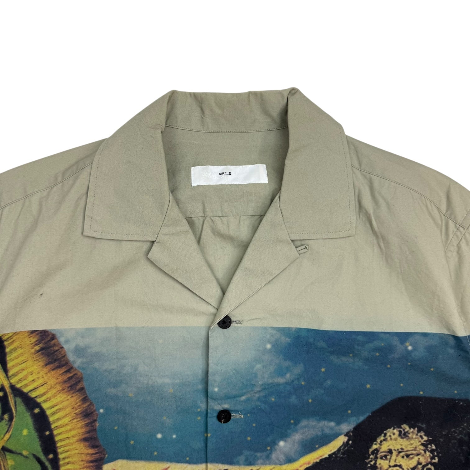 Toga Virilis Button Up Shirt Beige
