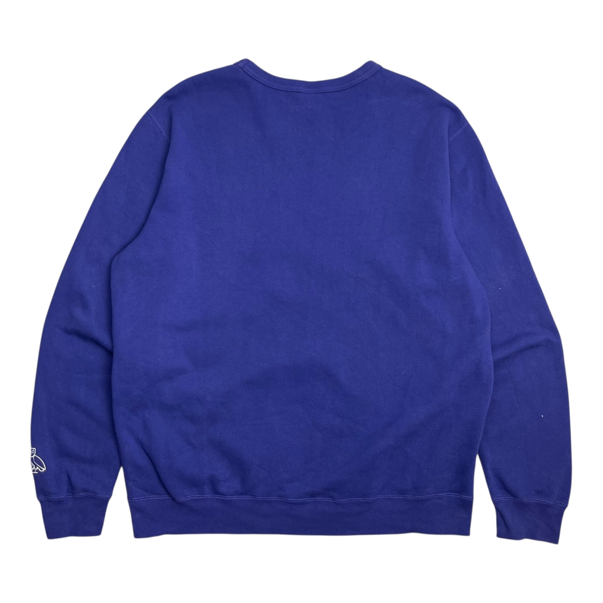 OVO Classic Arch Crewneck (Purpley/Blue)