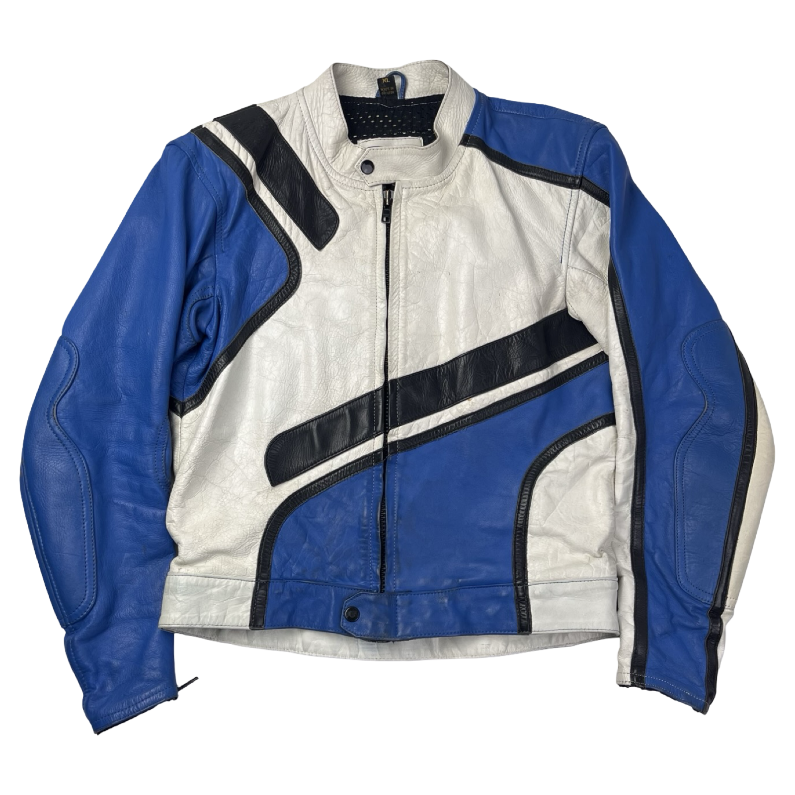 Vintage Road Gear Cowhide Moto Jacket