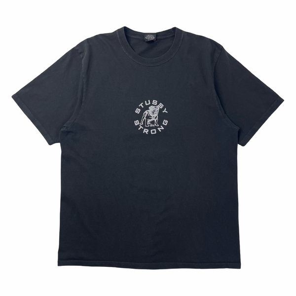 Stussy Strong Mac Pigment Dyed Tee Black