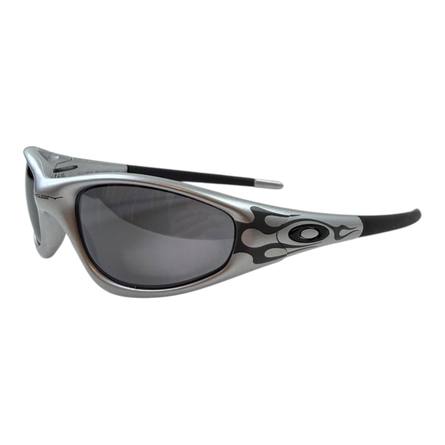 Oakley MUZM Straight Jacket 99 Sunglasses Silver/Black
