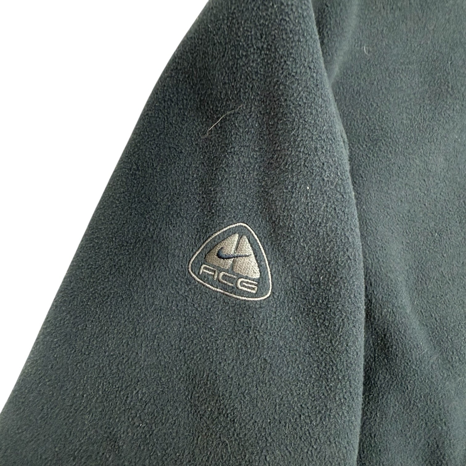 Vintage Nike ACG Therma Fit Fleece Zip Up Jacket Blue