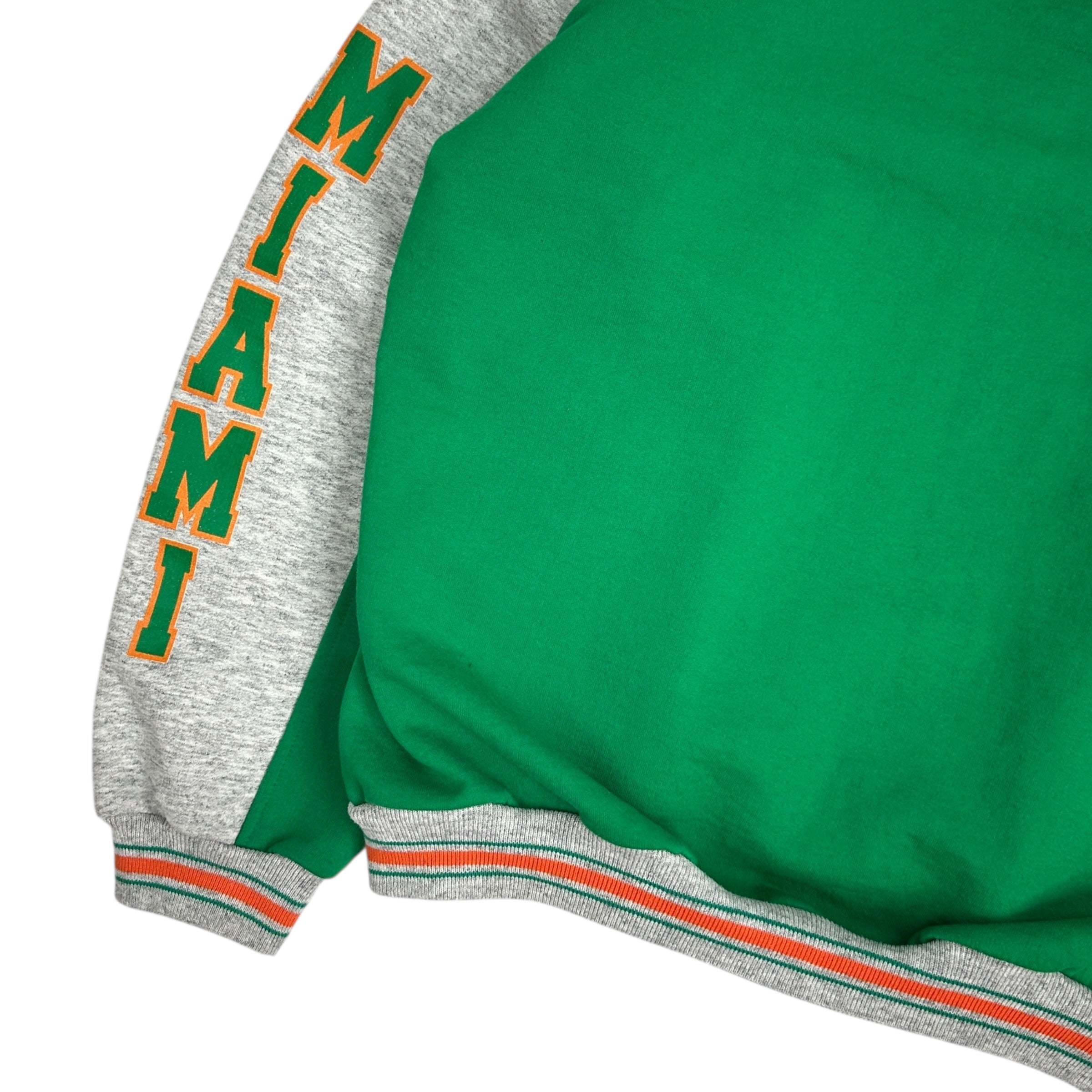 Vintage Miami Hurricanes 1/4 Hoodie