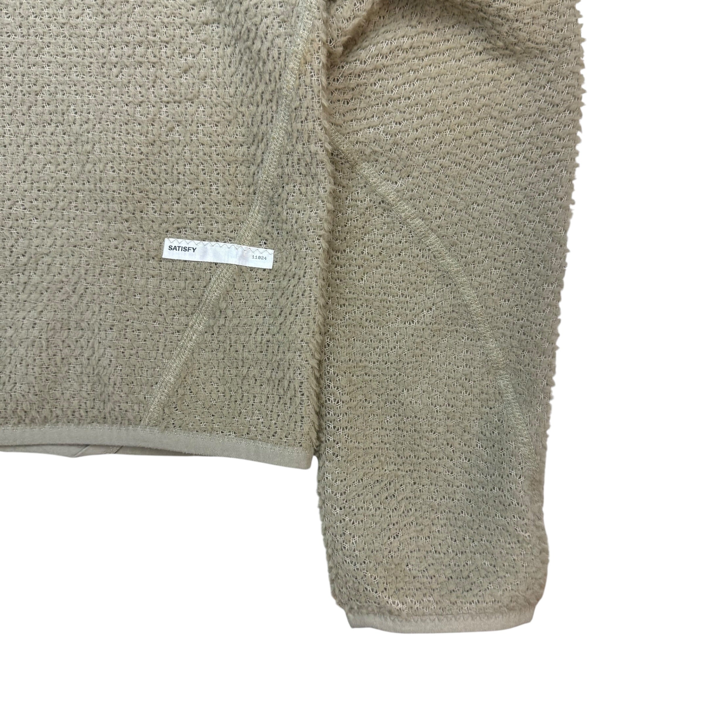 Satisfy Running Ghostfleece AD Light Half Zip Moon