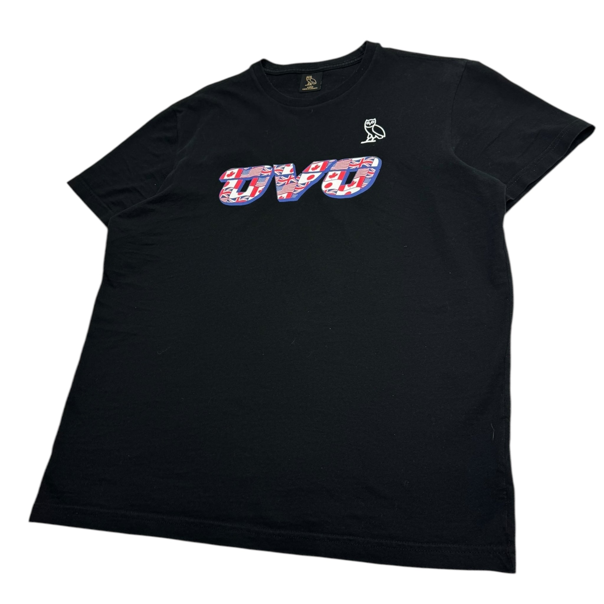 OVO Nations Spell Out Tee Black