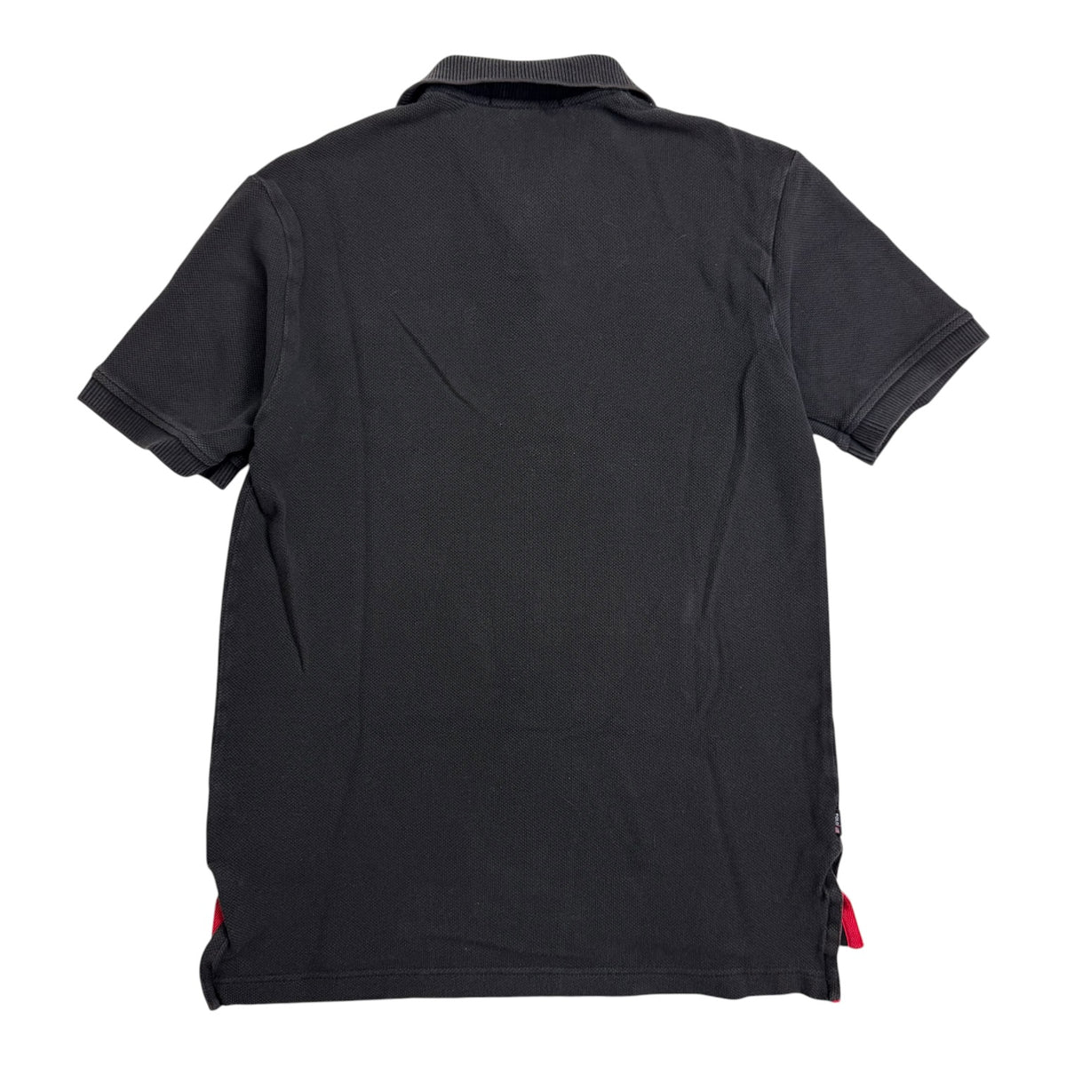 Vintage Polo Sport Ralph Lauren Snap Button Polo Shirt Black/Red
