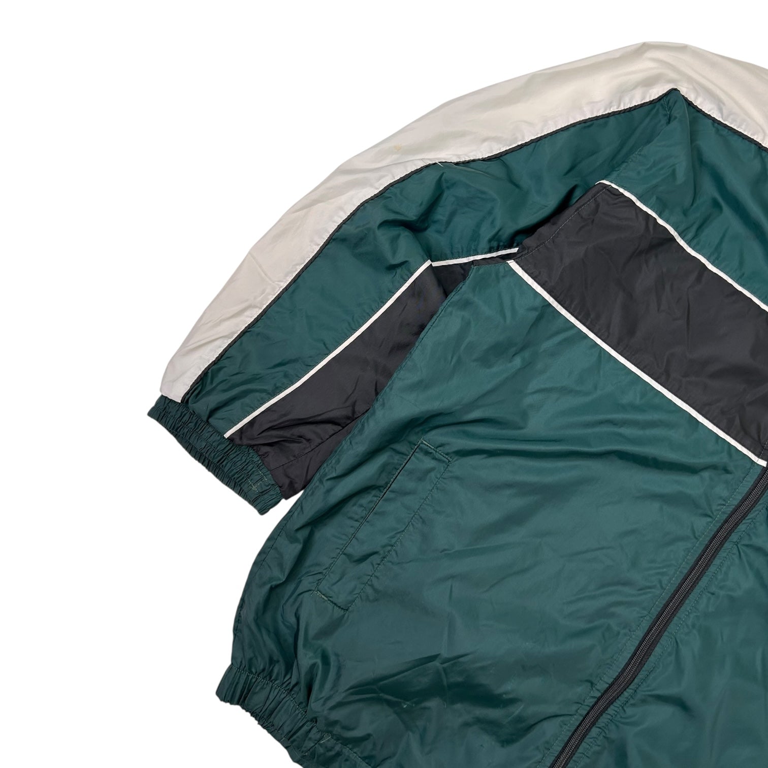 Vintage Nike Track Jacket Green/Black
