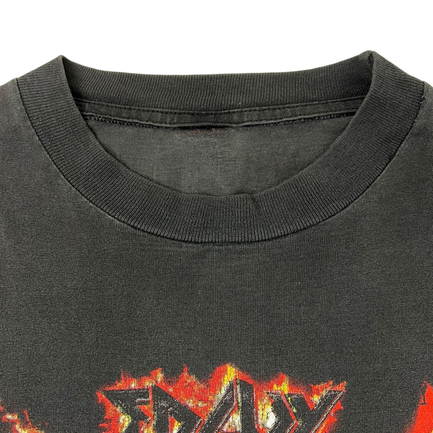 Vintage Edguy Burning Angel Metal Long Sleeve T-Shirt Black