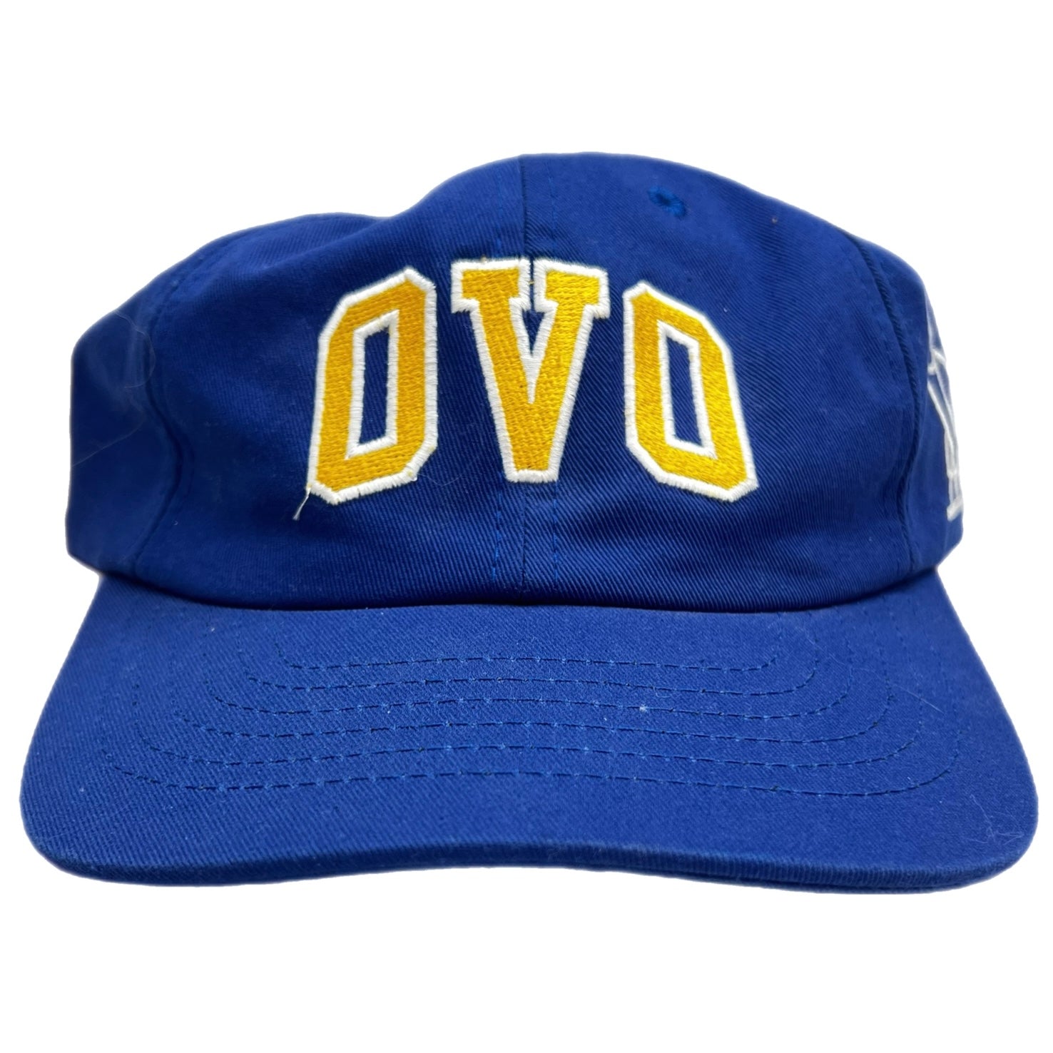 OVO Arch Logo Hat Blue/Yellow