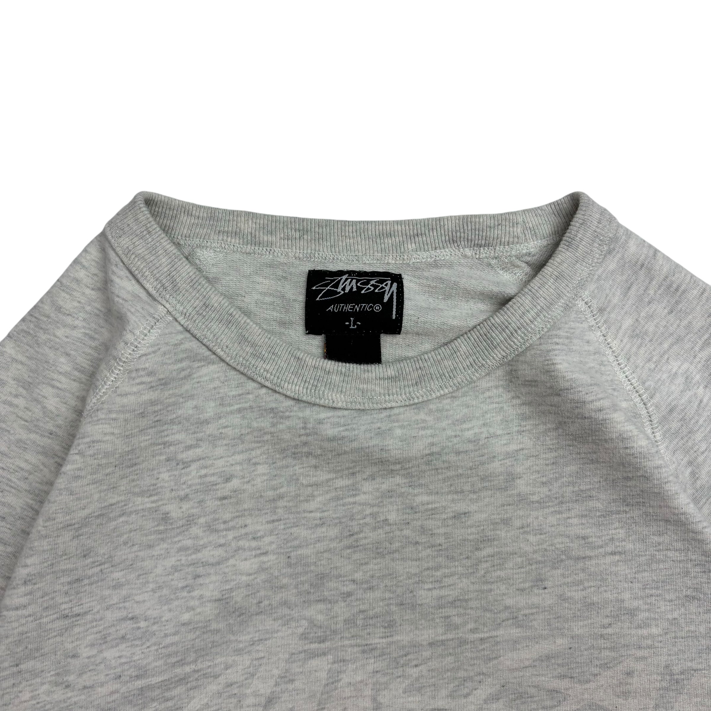 Stussy Nineteen Eighty Tee Heather Grey