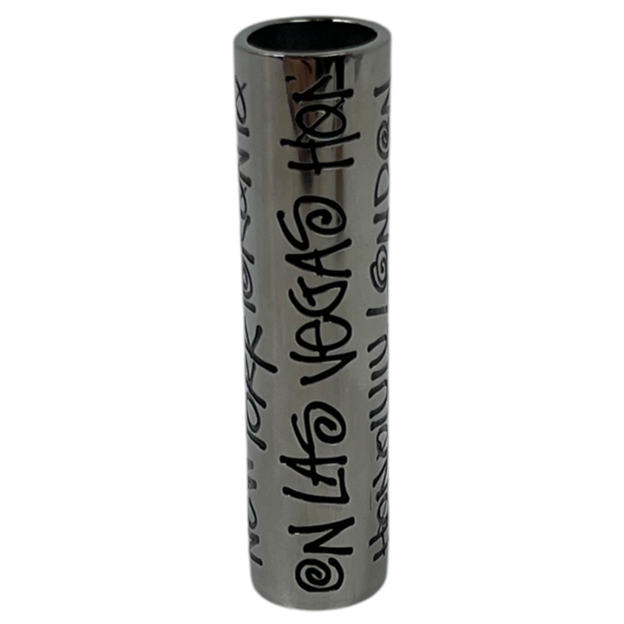 Stussy City Metal Lighter Case Silver