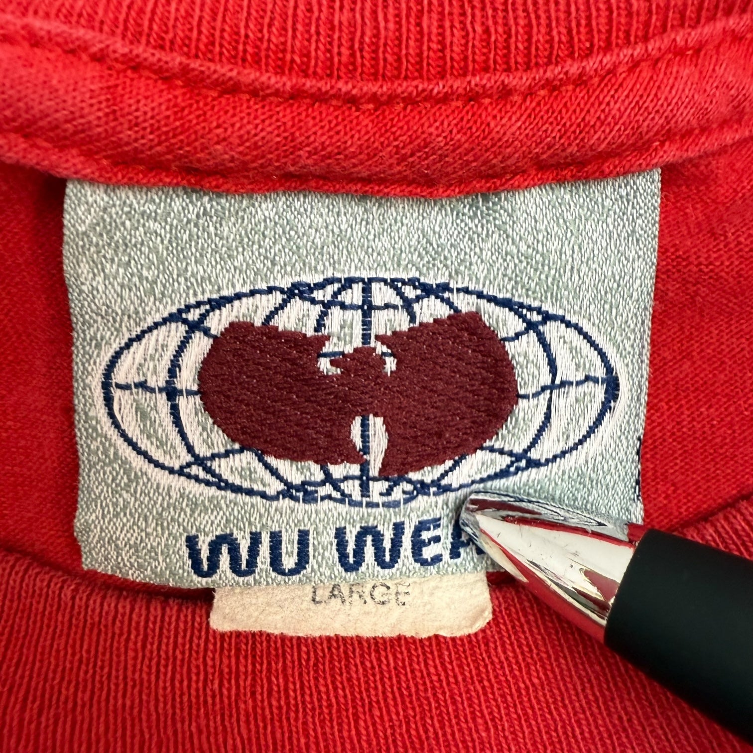 Vintage WuWear Tee Red