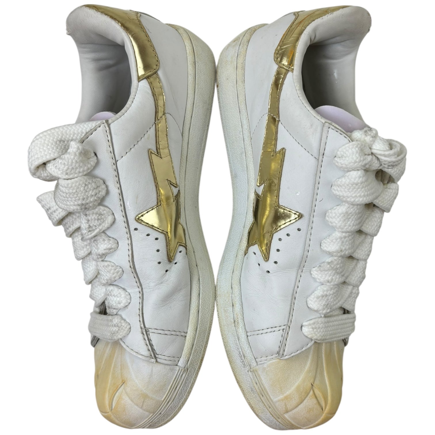 BAPE Skull Sta White Gold (Used)