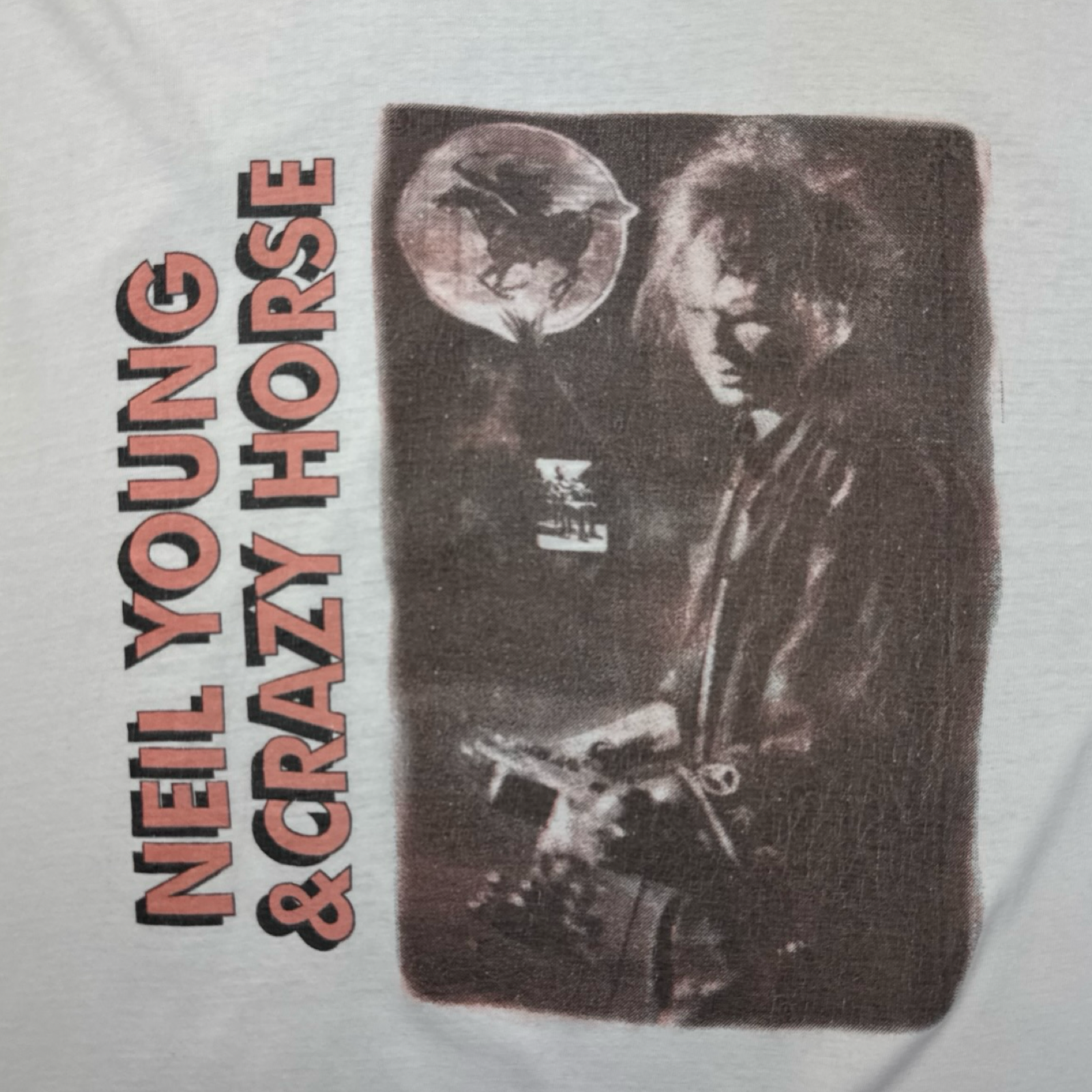 1996 Neil Young & Crazy Horse Folk Rock Band T-Shirt