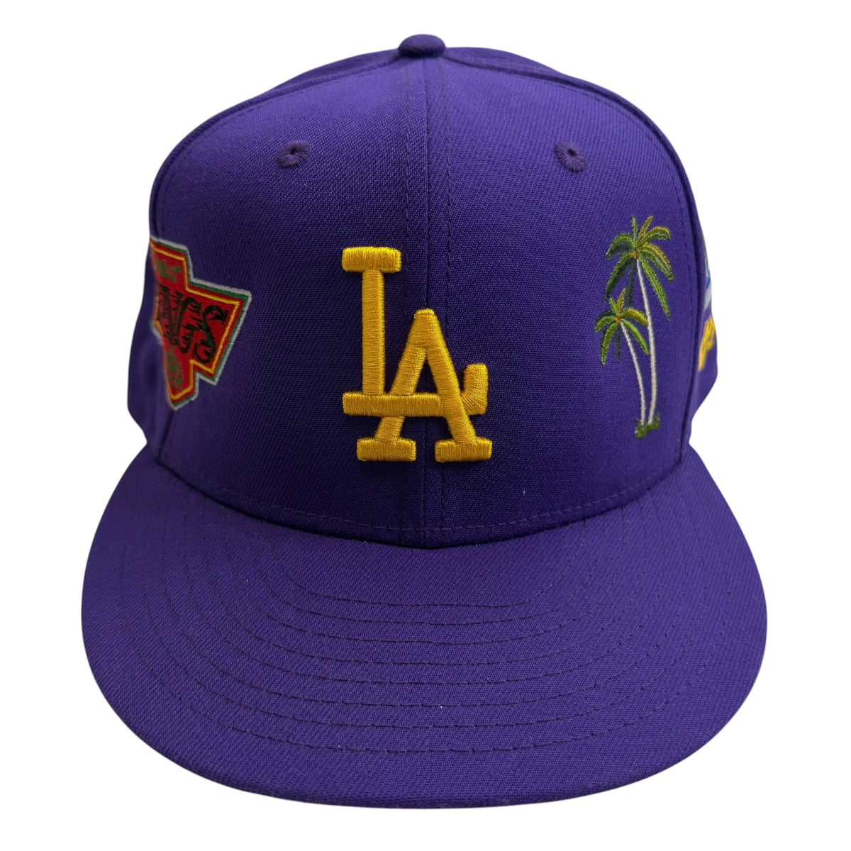 Just Don x Better Gift MLB LA Dodgers Purple Fitted Hat Purple