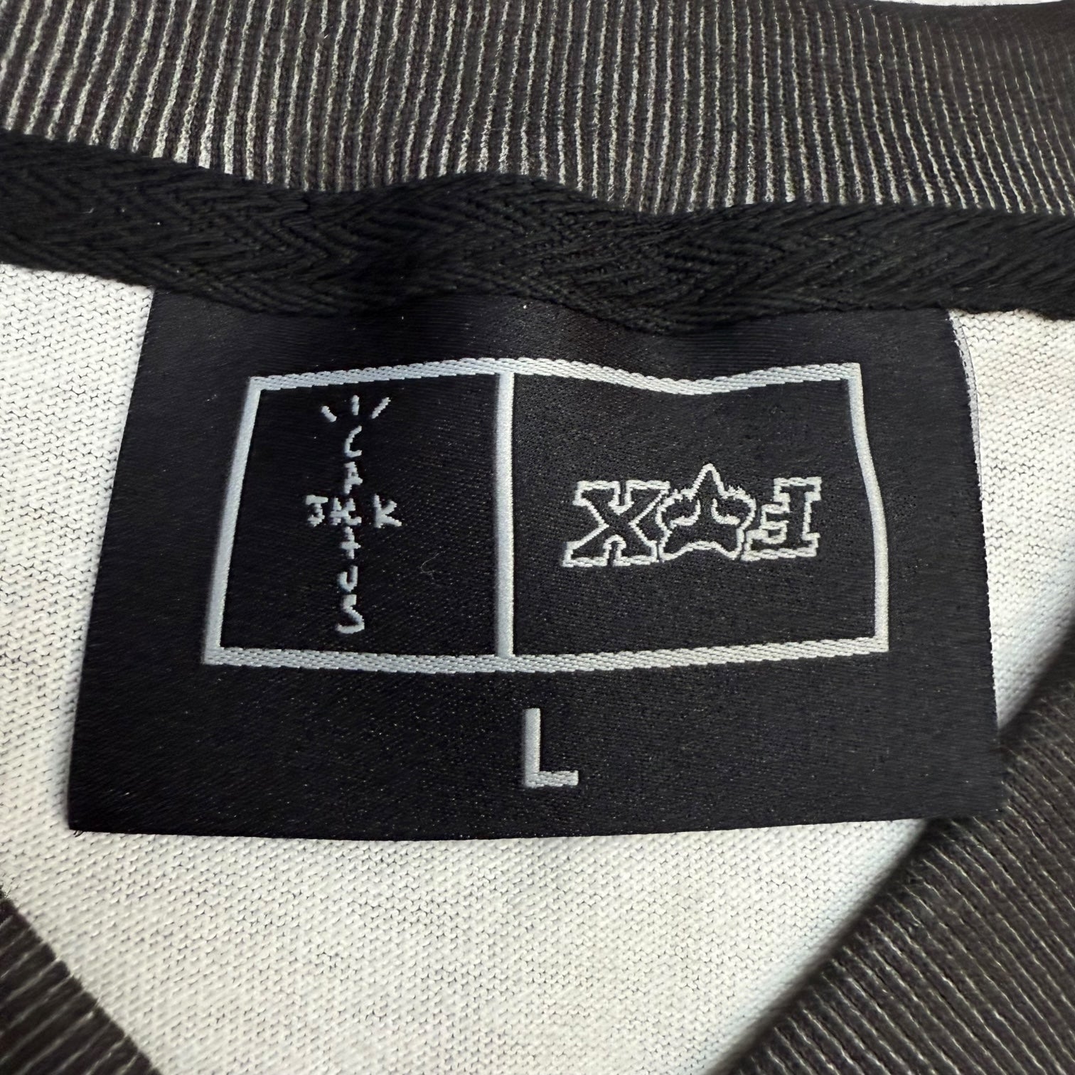 Travis Scott Cactus Jack x Fox Racing Jackboys B3 Pack L/S Tee Black