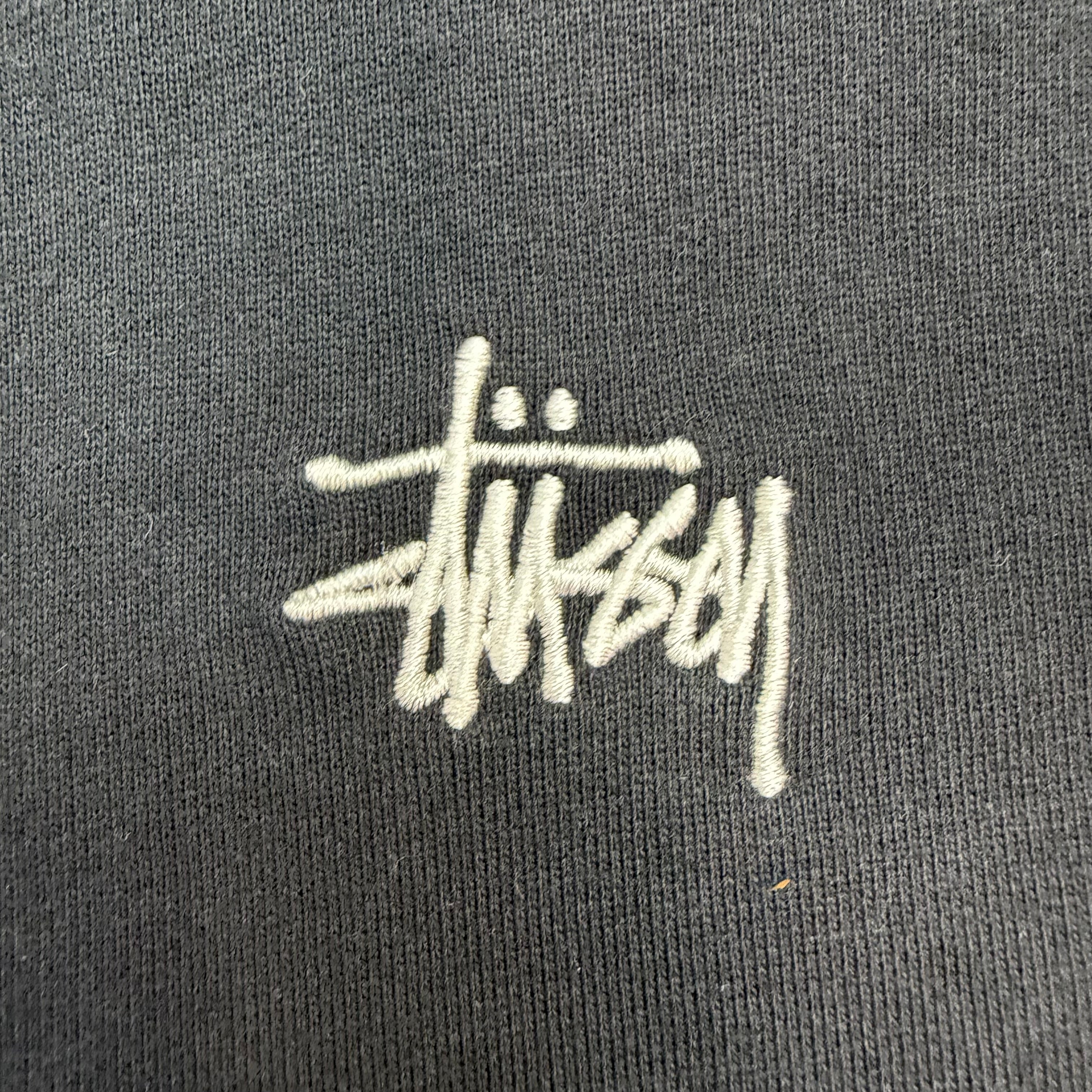 Stussy Stock Fleece Vest Black