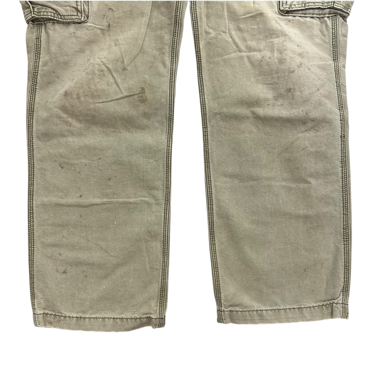 Vintage Carhartt Cargo Carpenter Pants Tan