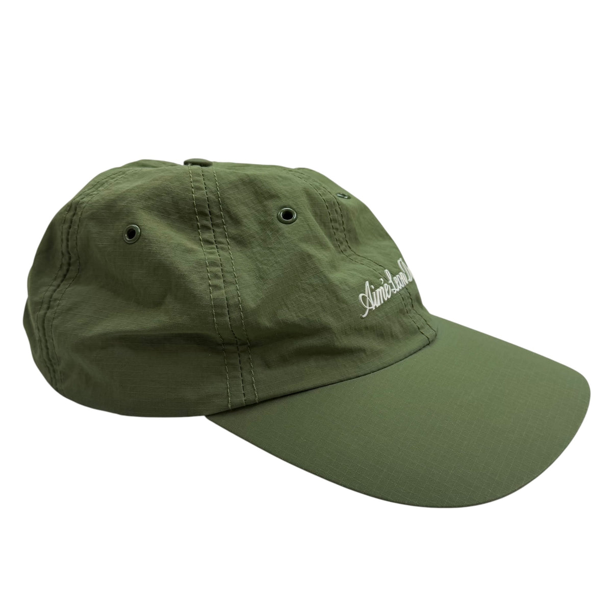 Aime Leon Dore Nylon Logo Hat Olive