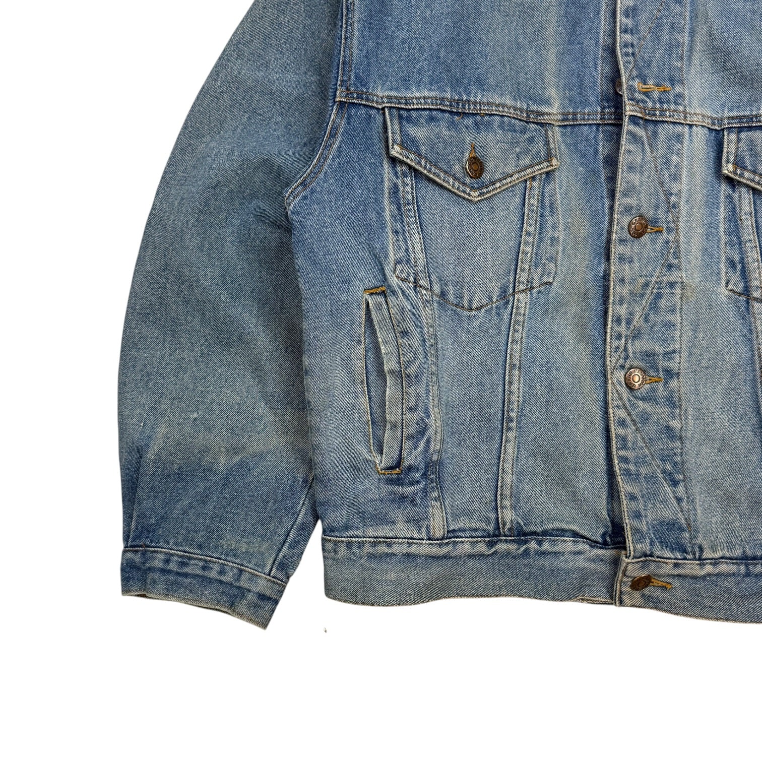 Vintage Denim Wolf Jacket Medium Wash