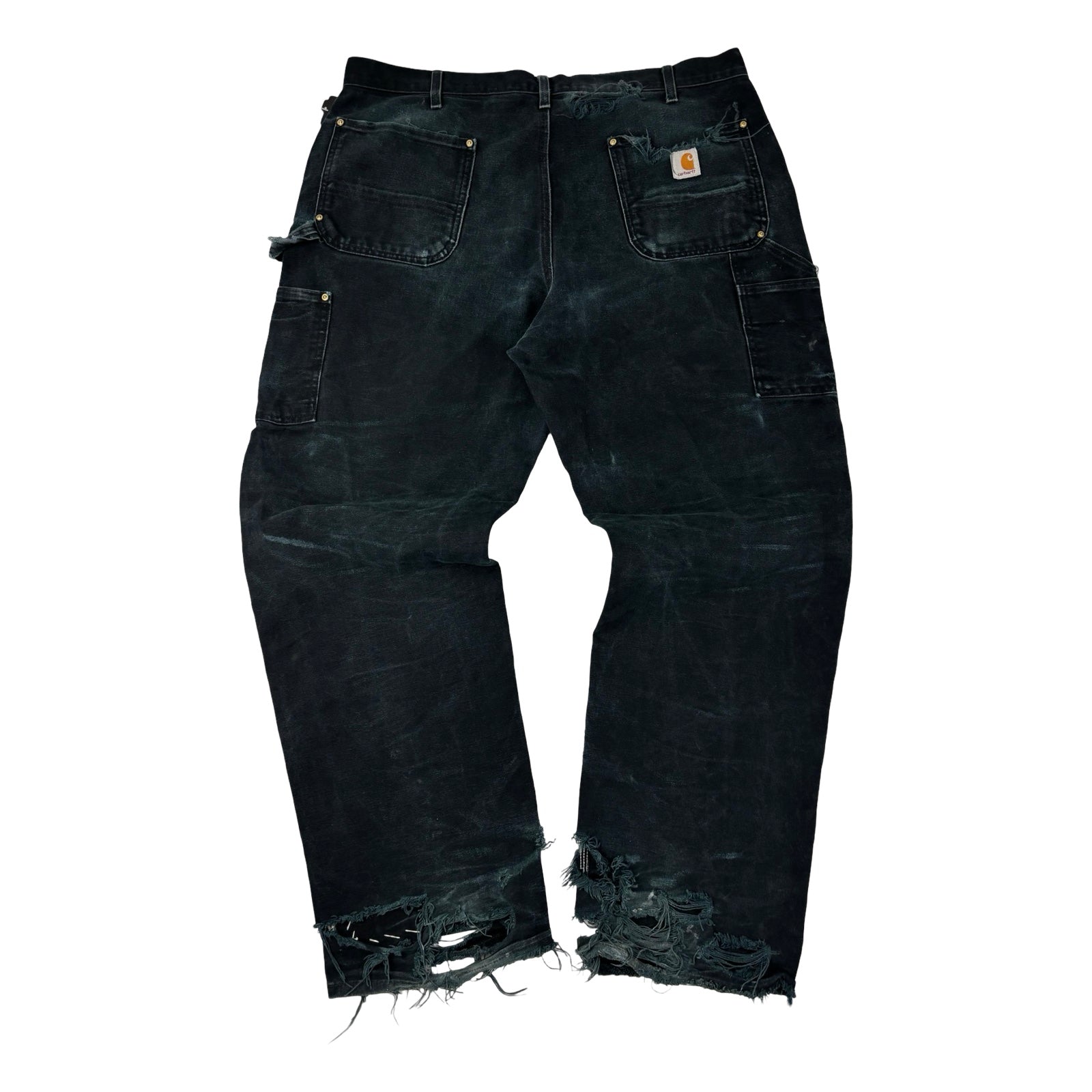 Carhartt Double Knee Work Pants Distressed Fest