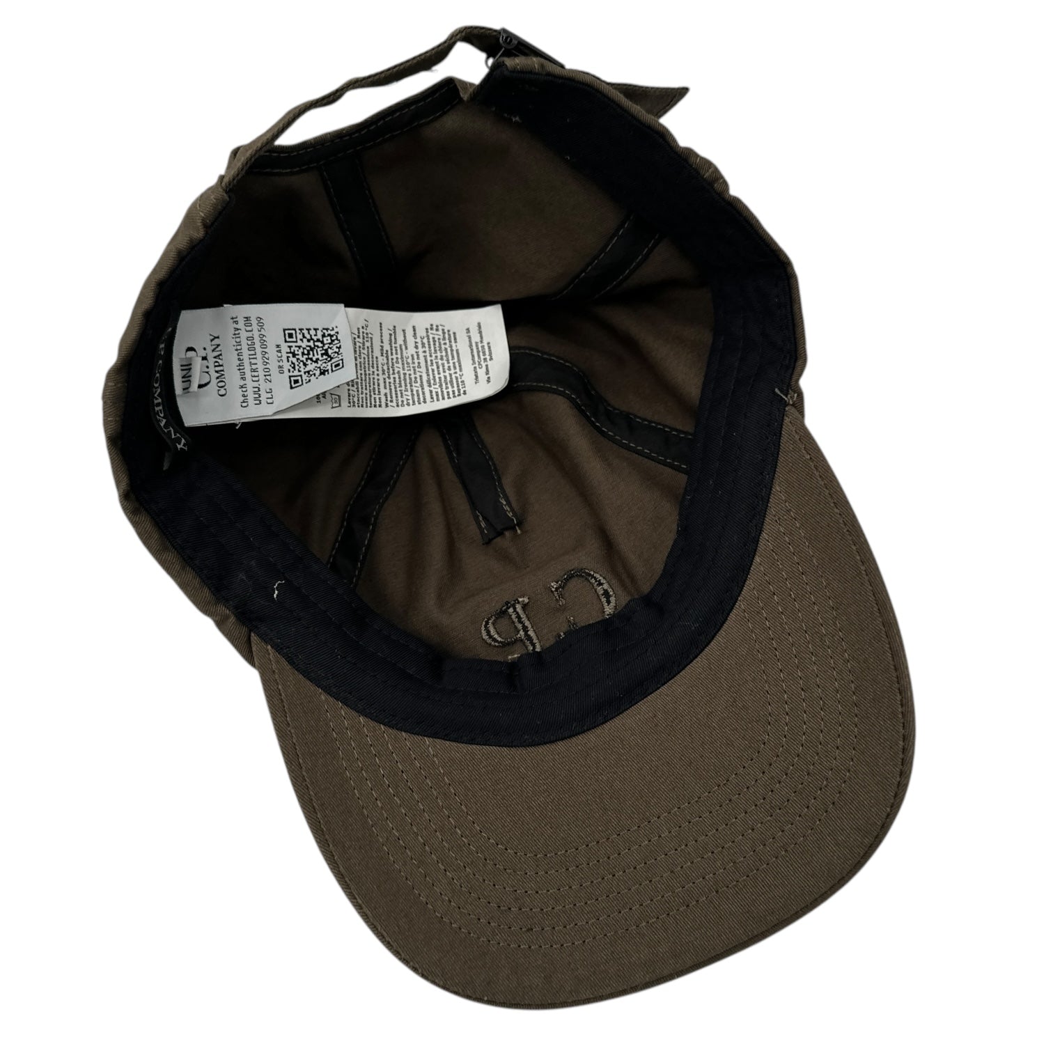 C.P. Company Logo Hat Olive