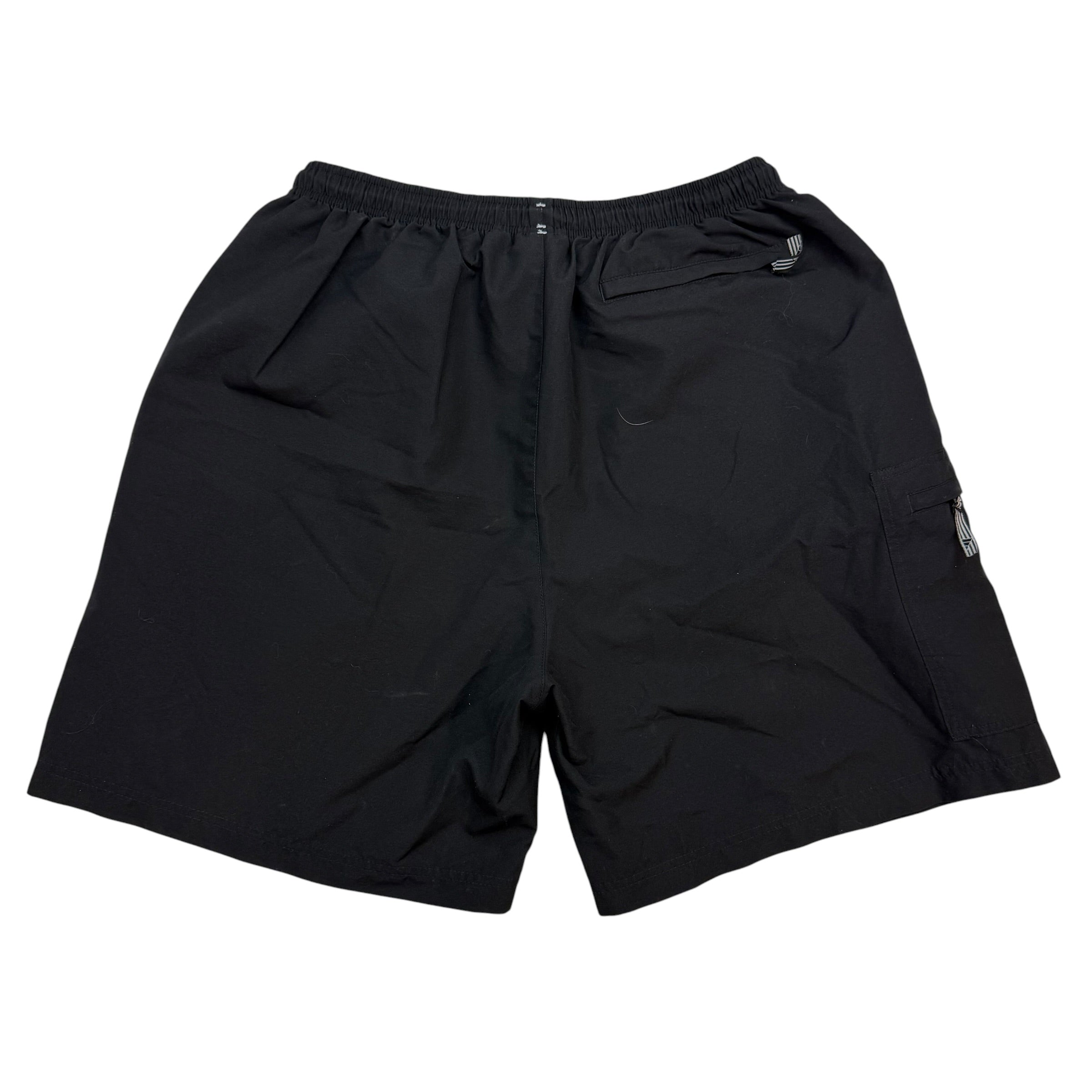 Vintage Adidas Cinch Waist Shorts Black