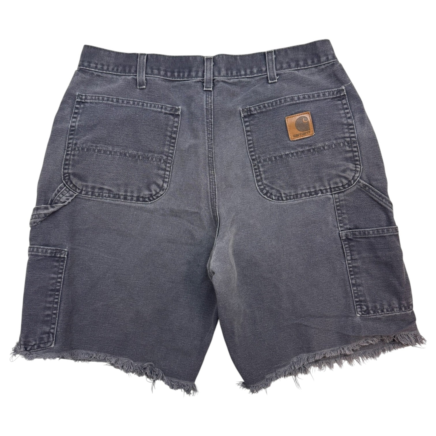 Vintage Carhartt Carpenter Shorts Washed Blue