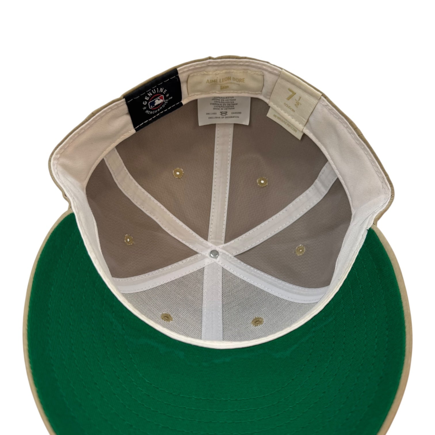 Aime Leon Dore New York Yankees Fitted Hat Tan