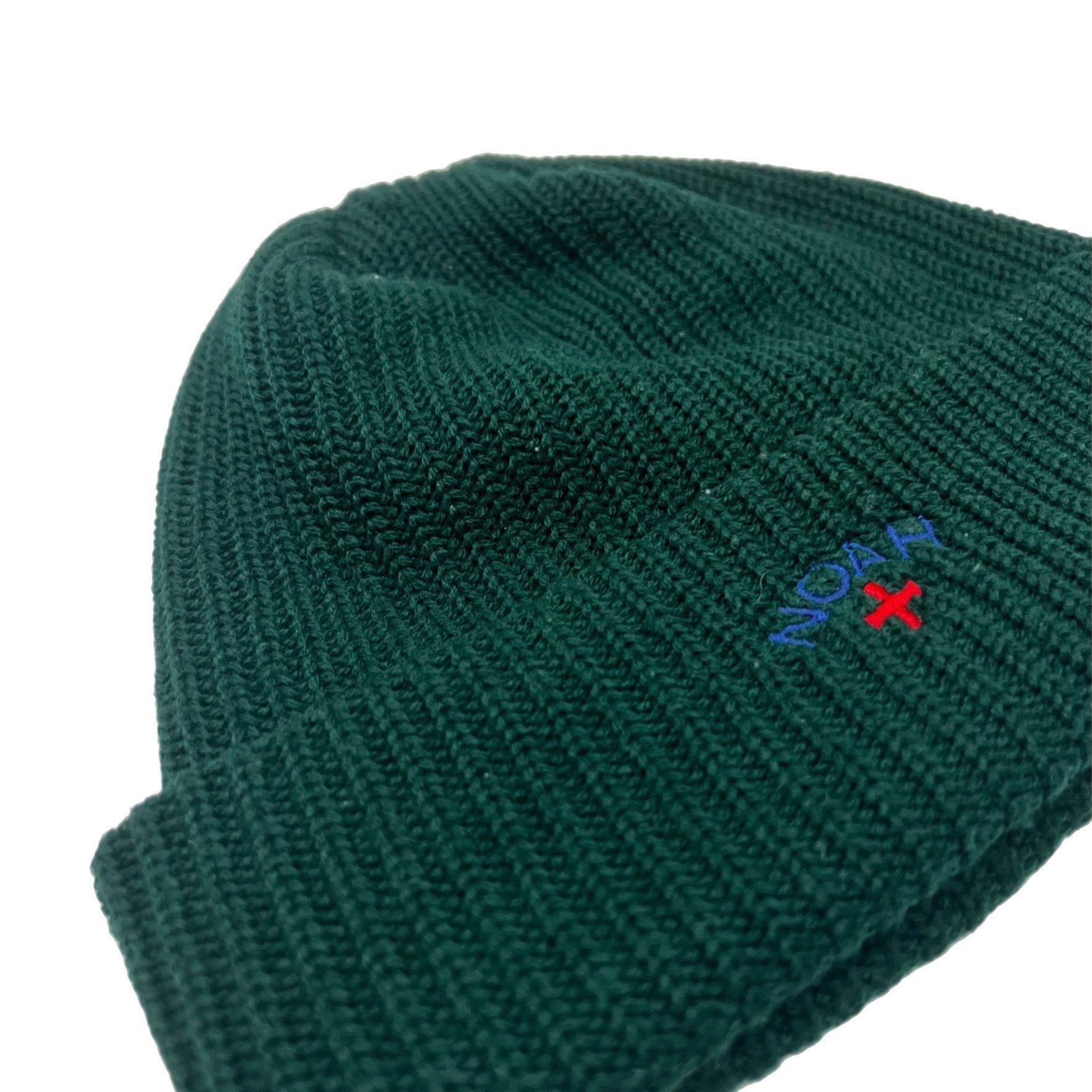 Noah Core Logo Beanie Dark Green