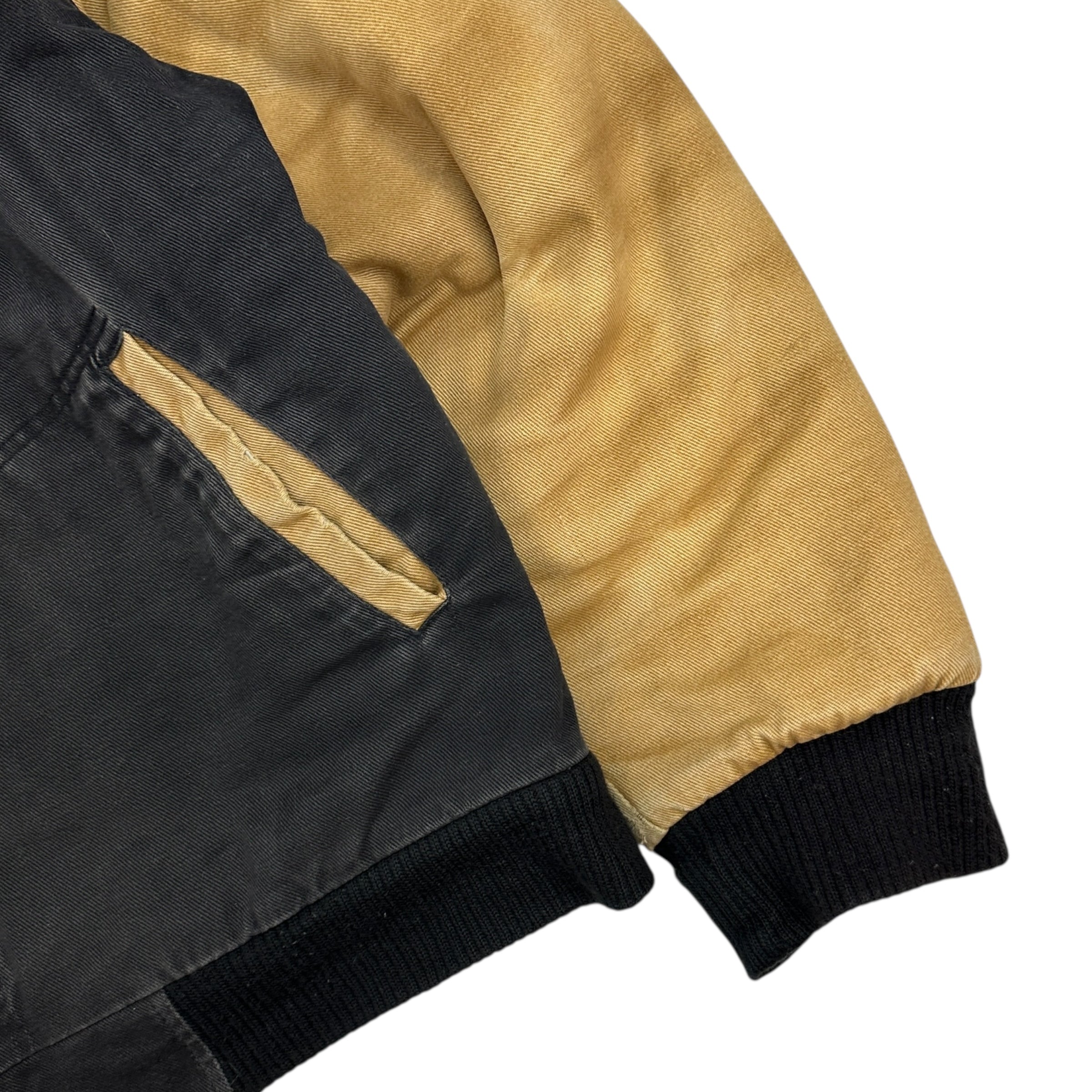 Vintage Kenworth Trucking Varsity Jacket Black/Tan