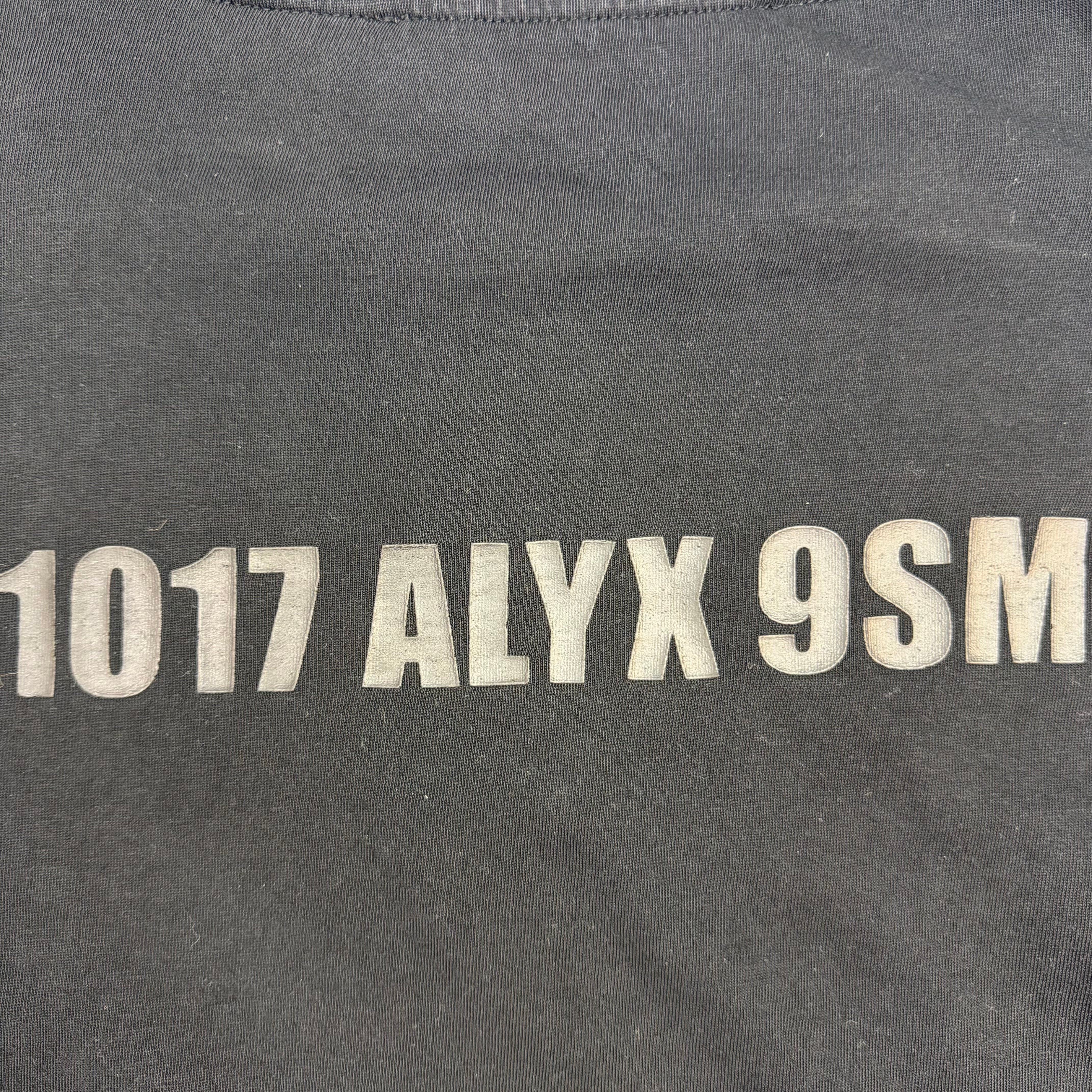 1017 Alyx 9SM Longsleeve Logo Tee Black
