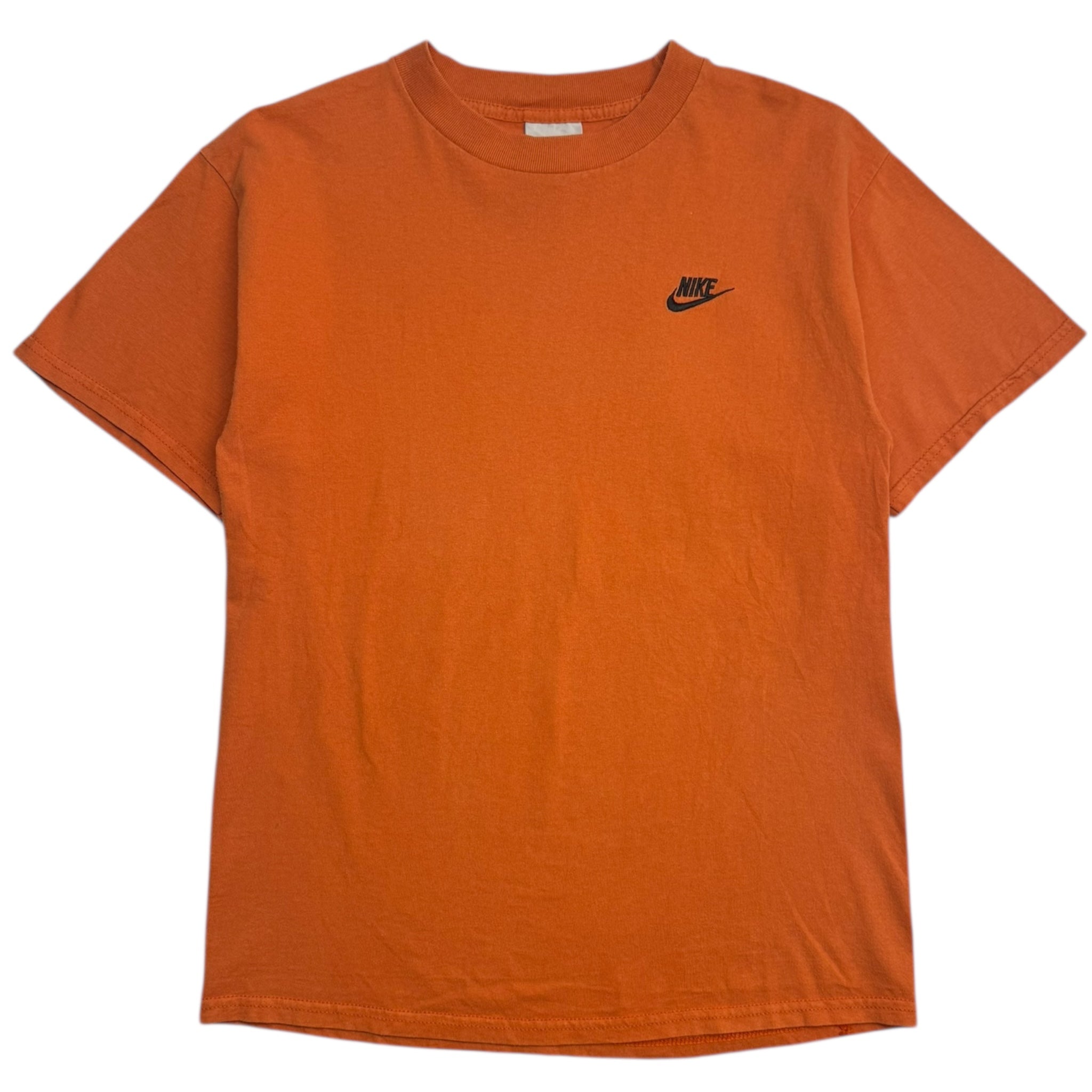 Vintage Nike Pocket Swoosh & Spellout T-Shirt Orange
