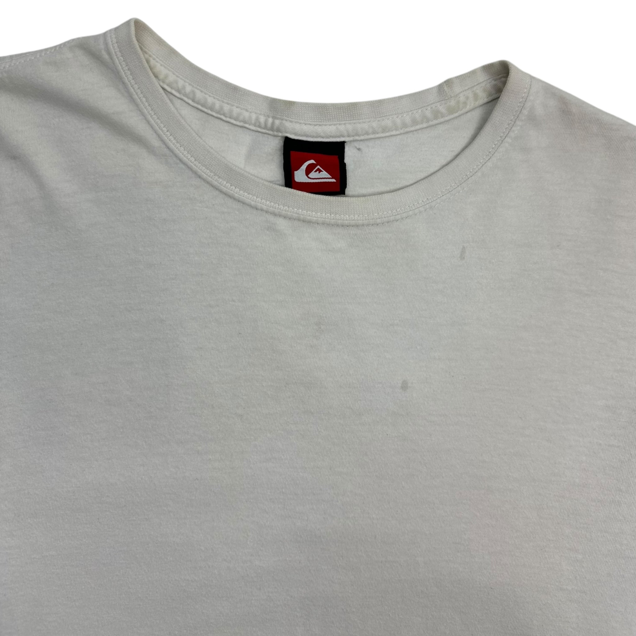 Vintage Y2K Quiksilver Multi Logo Long Sleeve T-Shirt