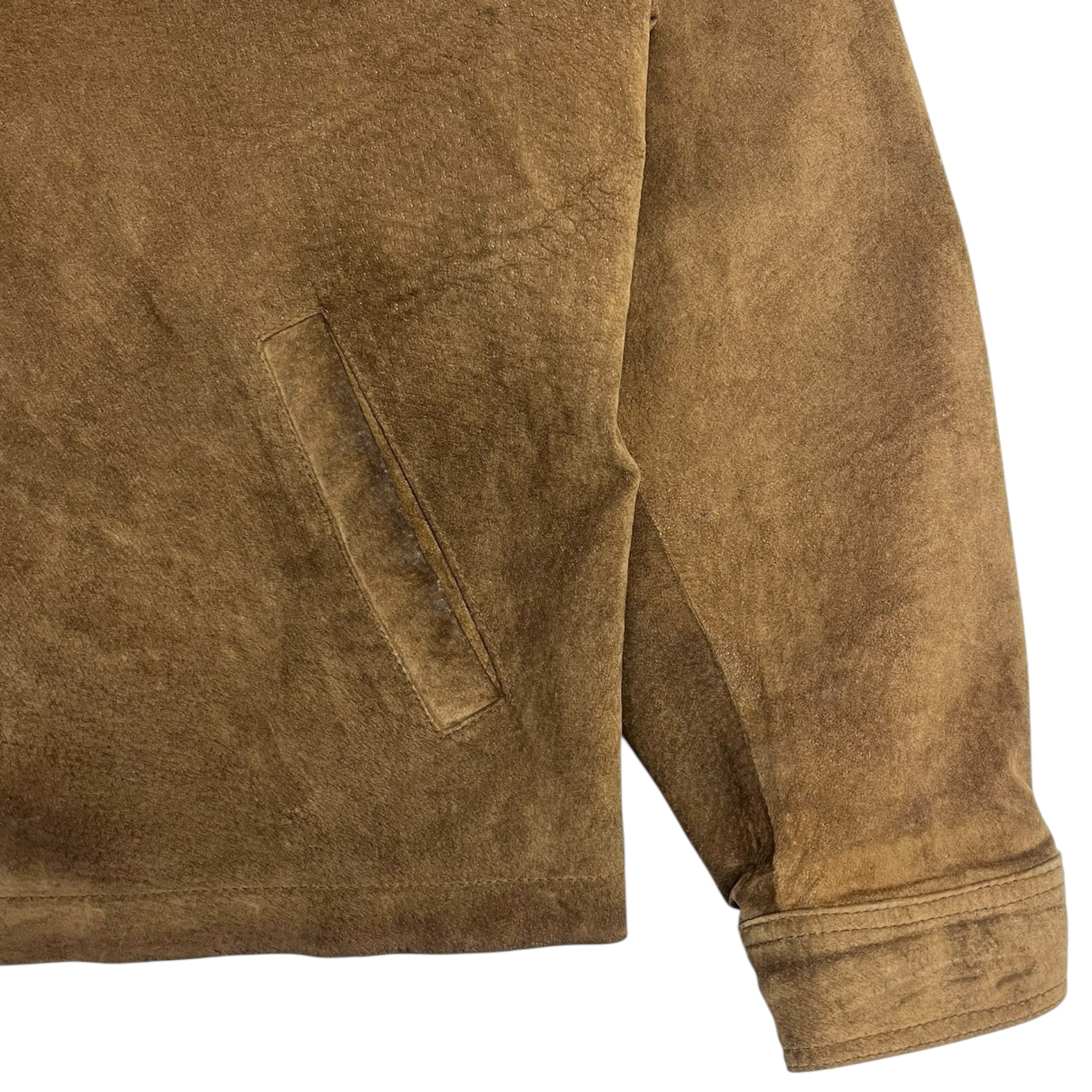 Vintage Y2K Gap Suede Trucker Jacket