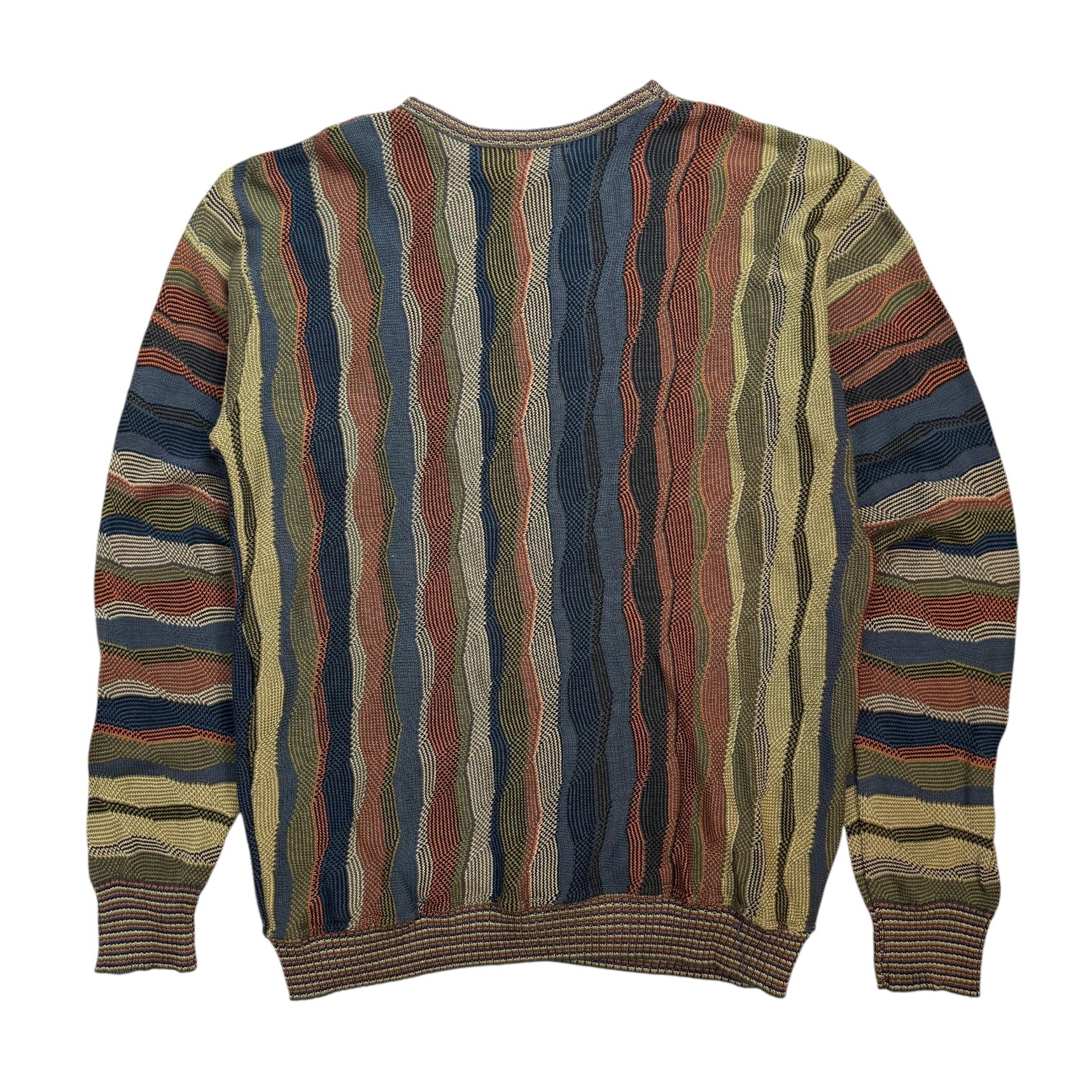 Vintage London Fog Knit Sweater Multicolour