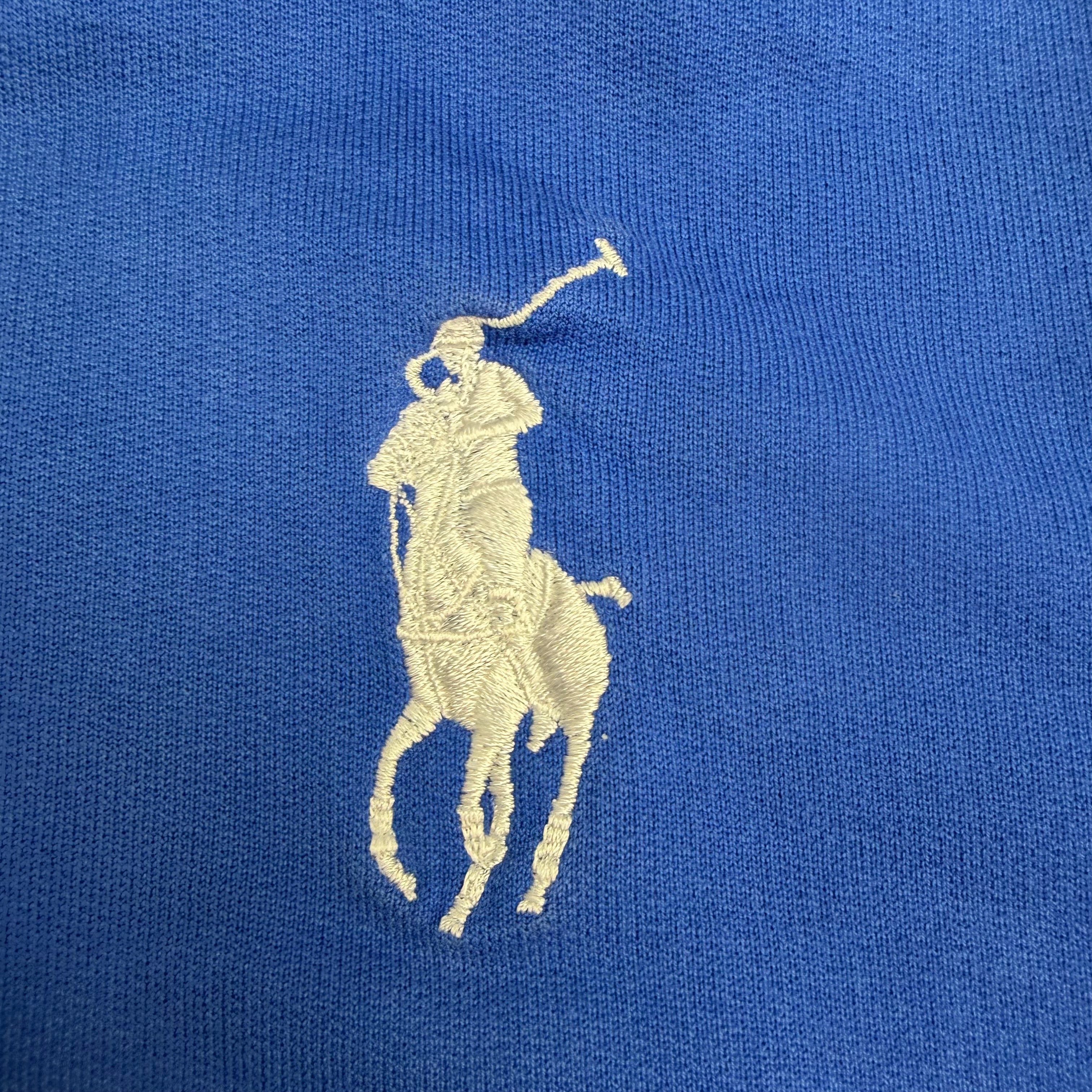 (W) Vintage Polo Ralph Lauren Golf Track Jacket Blue